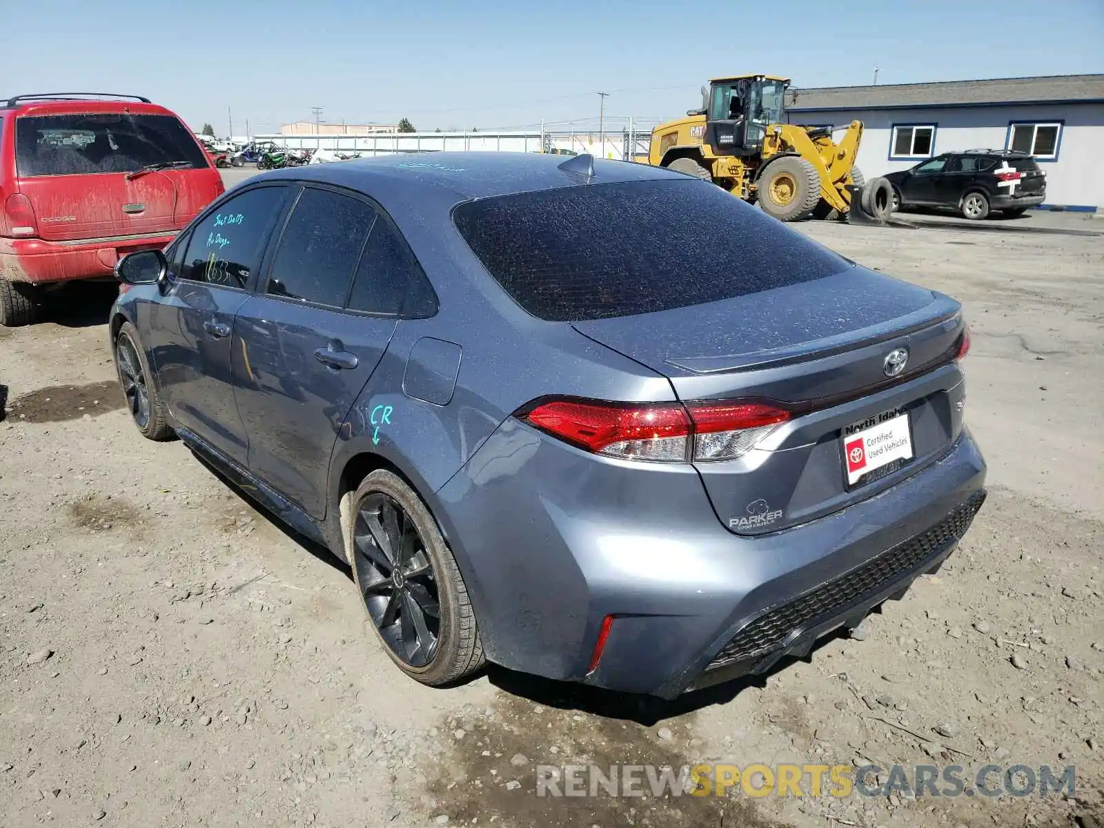 3 Photograph of a damaged car JTDP4RCE5LJ047859 TOYOTA COROLLA 2020