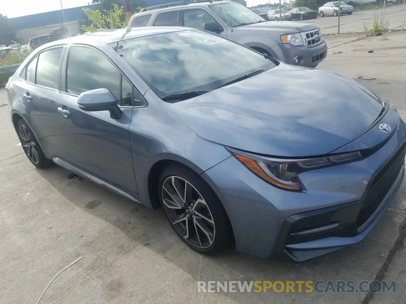 1 Photograph of a damaged car JTDP4RCE5LJ052172 TOYOTA COROLLA 2020