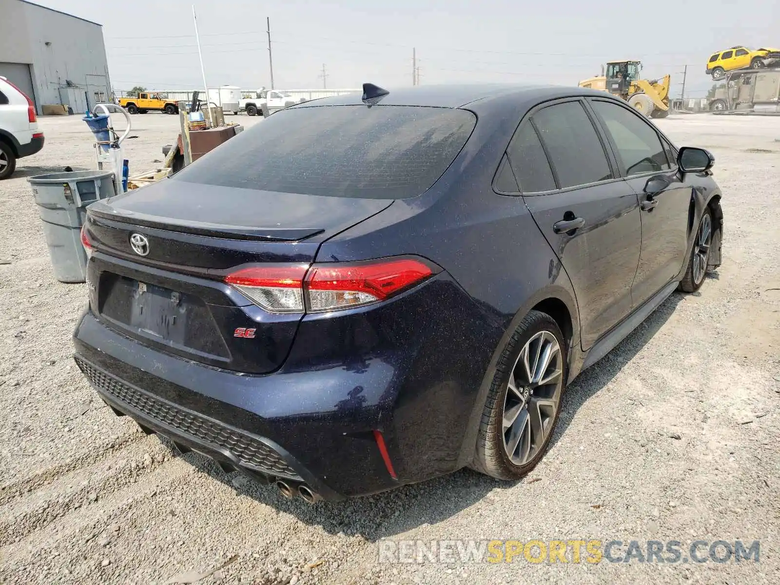 4 Photograph of a damaged car JTDP4RCE6LJ000887 TOYOTA COROLLA 2020