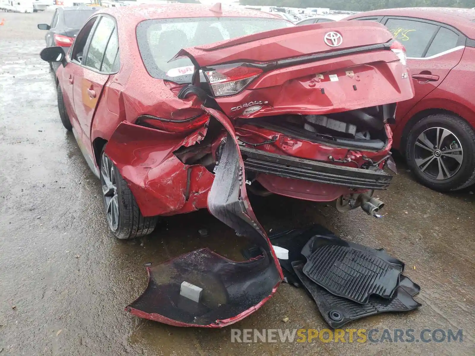 9 Photograph of a damaged car JTDP4RCE6LJ002932 TOYOTA COROLLA 2020