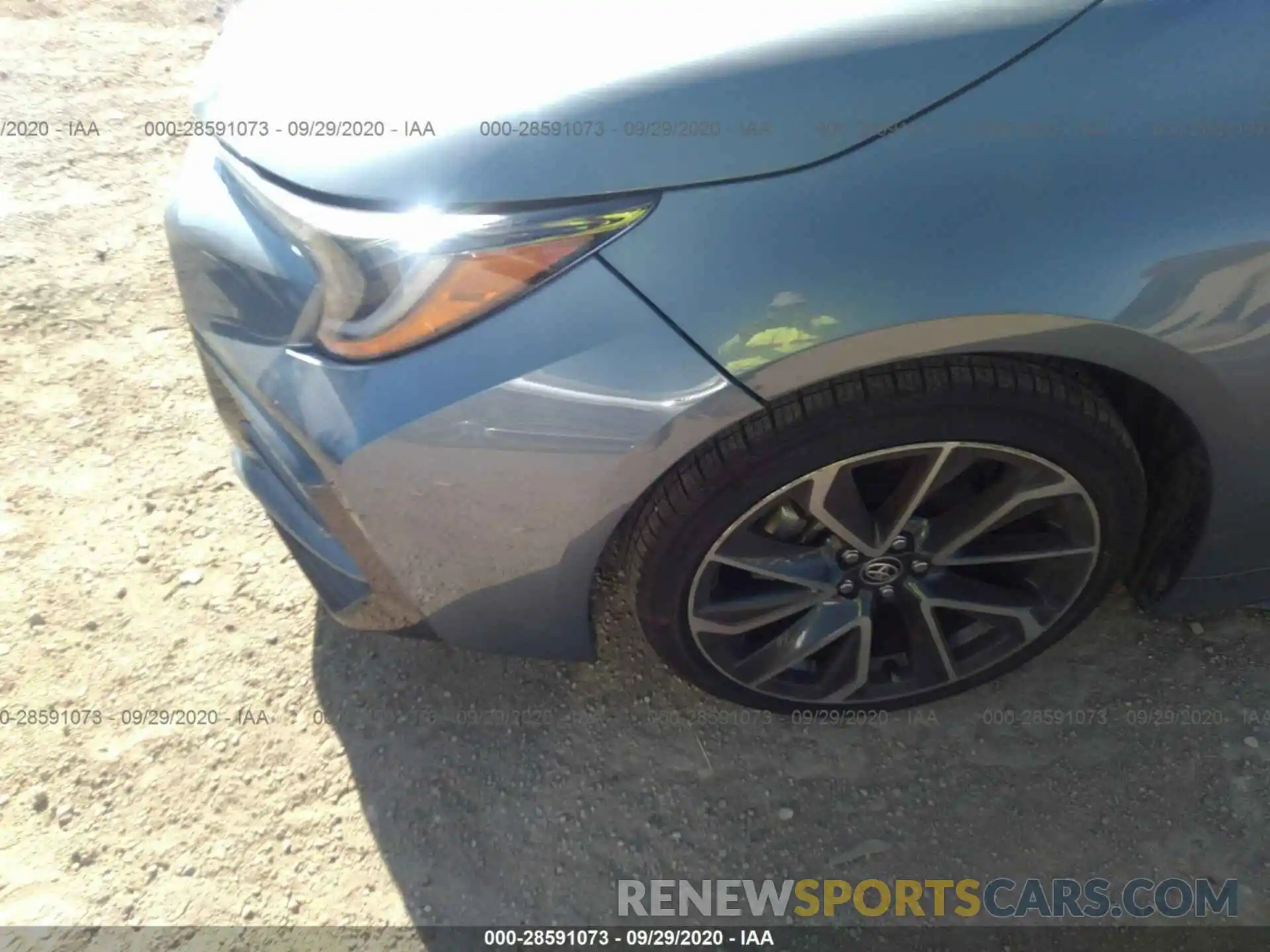 6 Photograph of a damaged car JTDP4RCE6LJ004390 TOYOTA COROLLA 2020