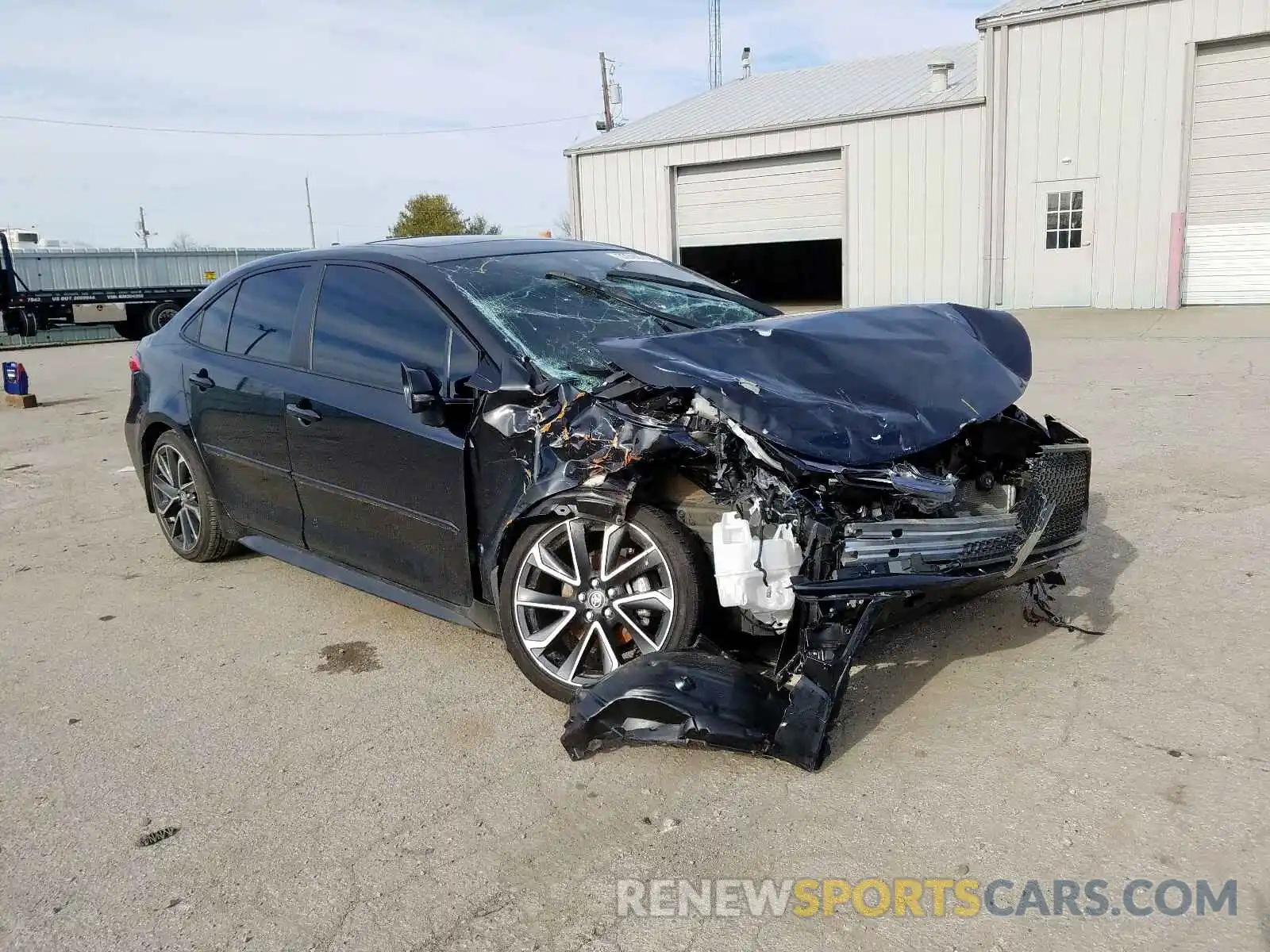 1 Photograph of a damaged car JTDP4RCE6LJ005734 TOYOTA COROLLA 2020