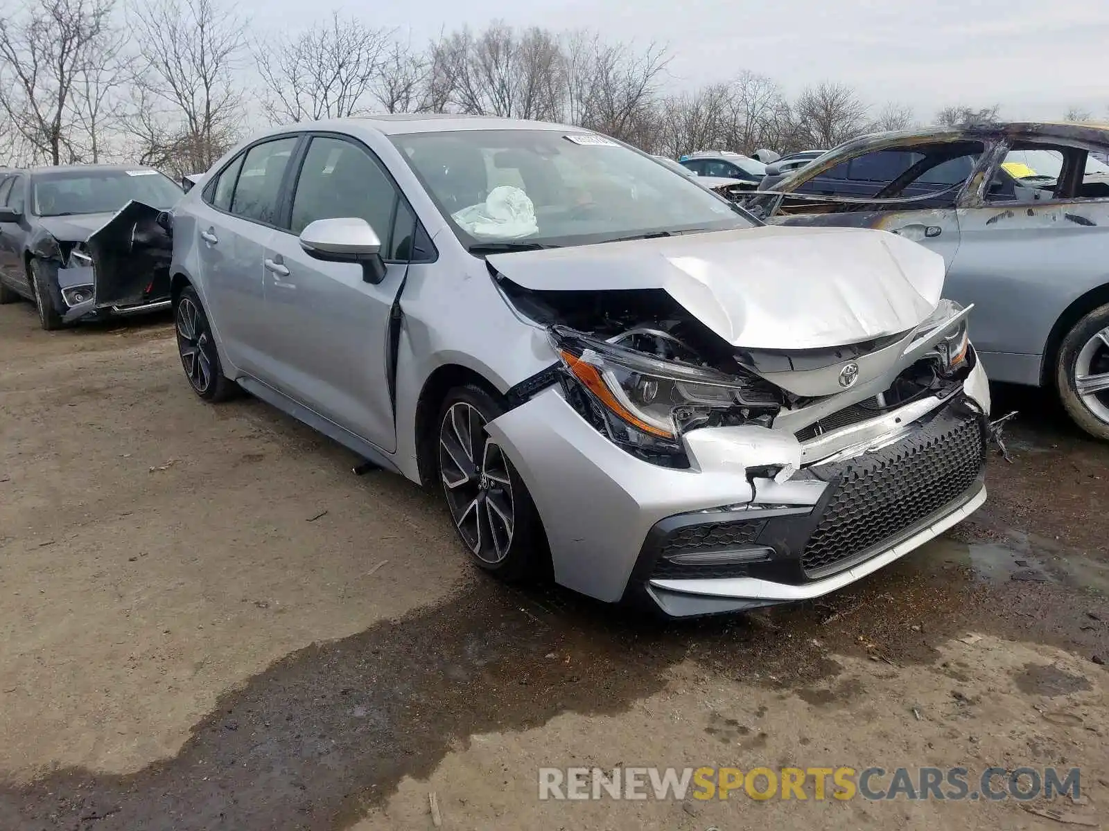 1 Photograph of a damaged car JTDP4RCE6LJ006396 TOYOTA COROLLA 2020