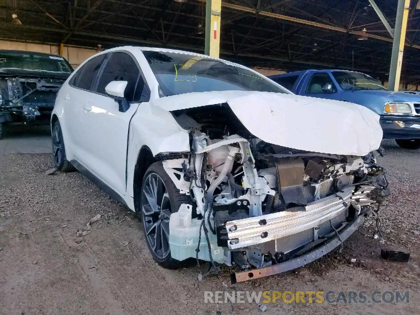 1 Photograph of a damaged car JTDP4RCE6LJ016474 TOYOTA COROLLA 2020