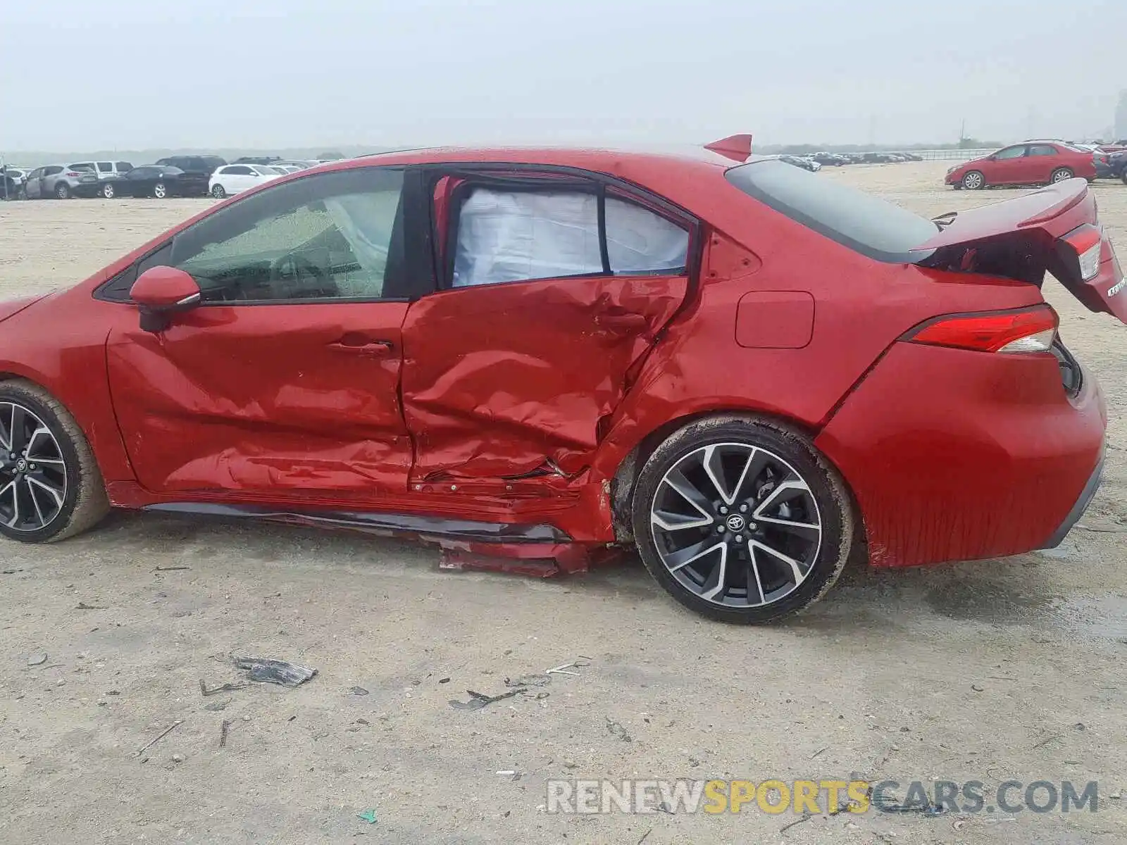9 Фотография поврежденного автомобиля JTDP4RCE6LJ017737 TOYOTA COROLLA 2020