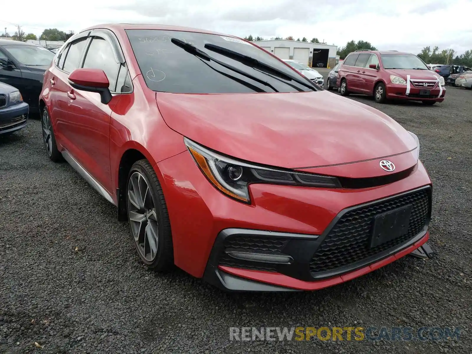 1 Photograph of a damaged car JTDP4RCE6LJ032884 TOYOTA COROLLA 2020