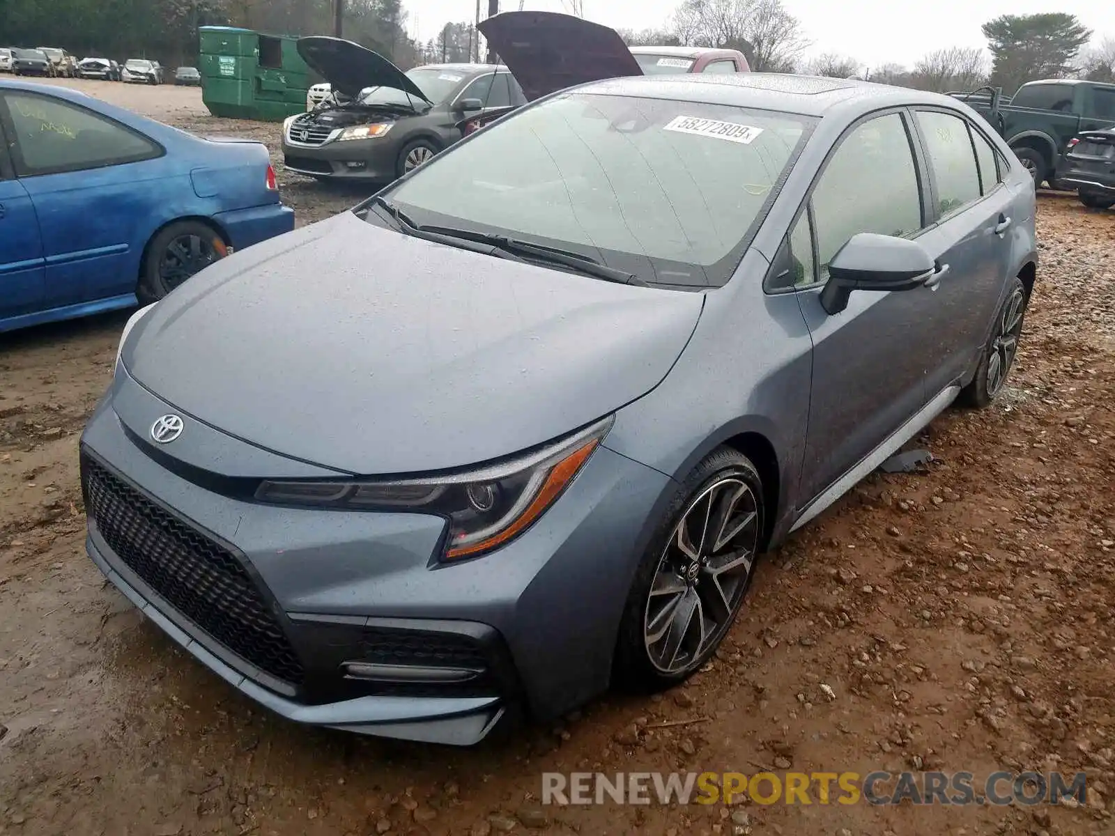 2 Photograph of a damaged car JTDP4RCE6LJ035056 TOYOTA COROLLA 2020