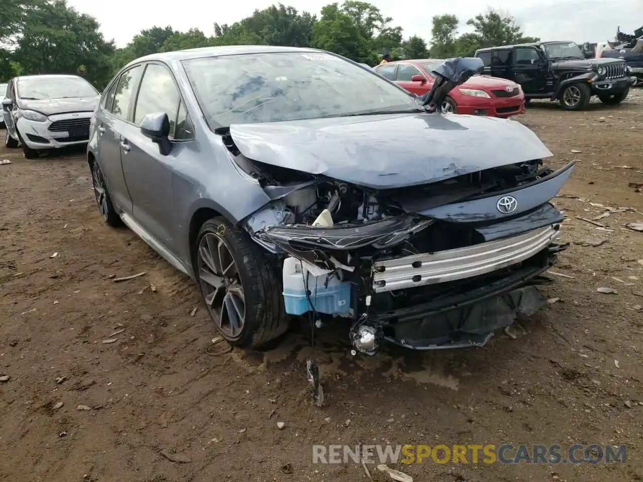 1 Photograph of a damaged car JTDP4RCE6LJ035865 TOYOTA COROLLA 2020