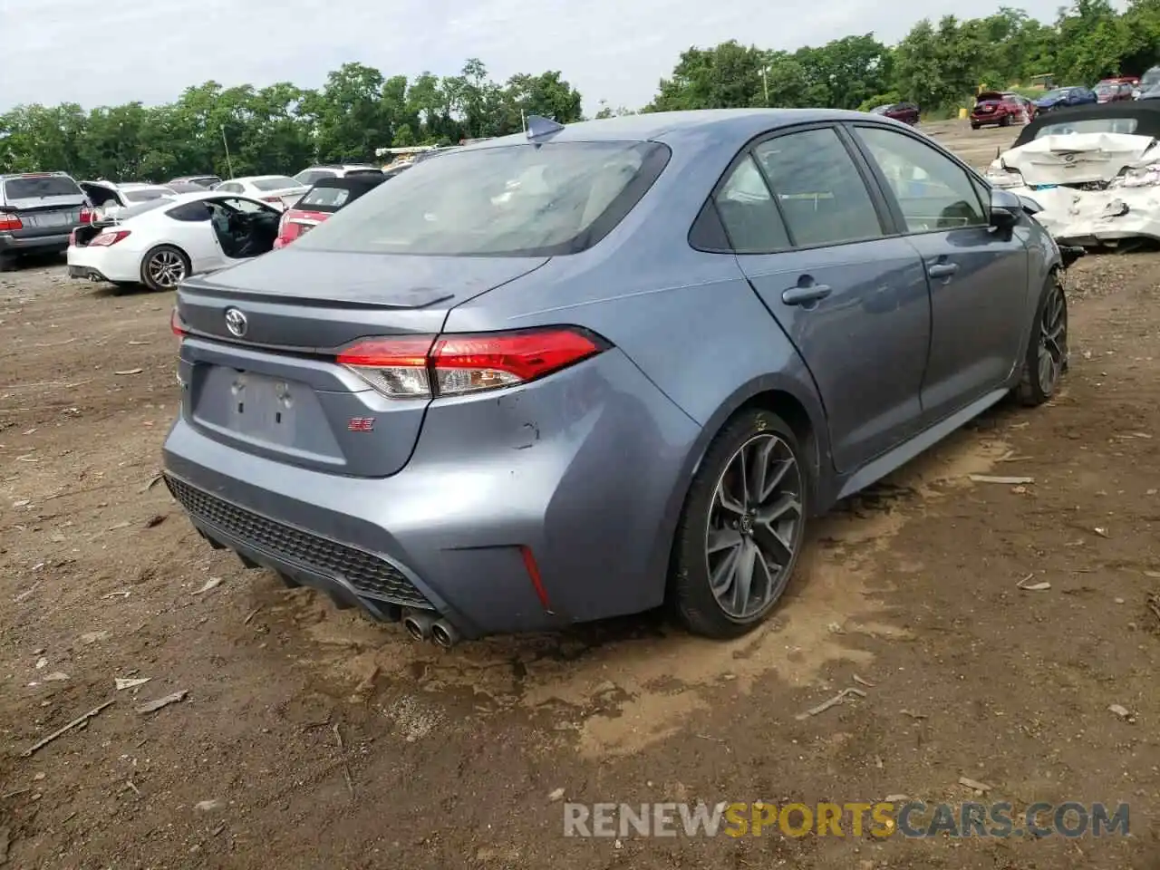 4 Photograph of a damaged car JTDP4RCE6LJ035865 TOYOTA COROLLA 2020