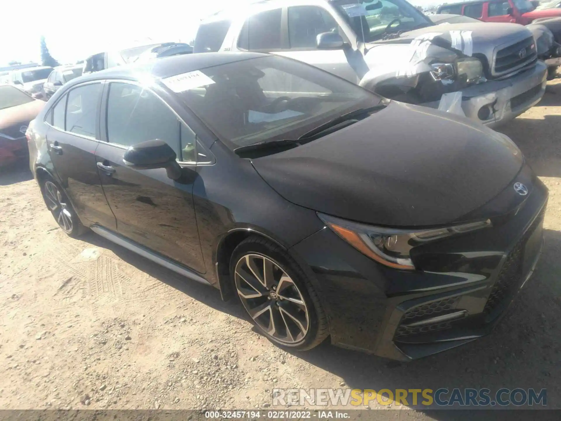 1 Photograph of a damaged car JTDP4RCE6LJ039740 TOYOTA COROLLA 2020