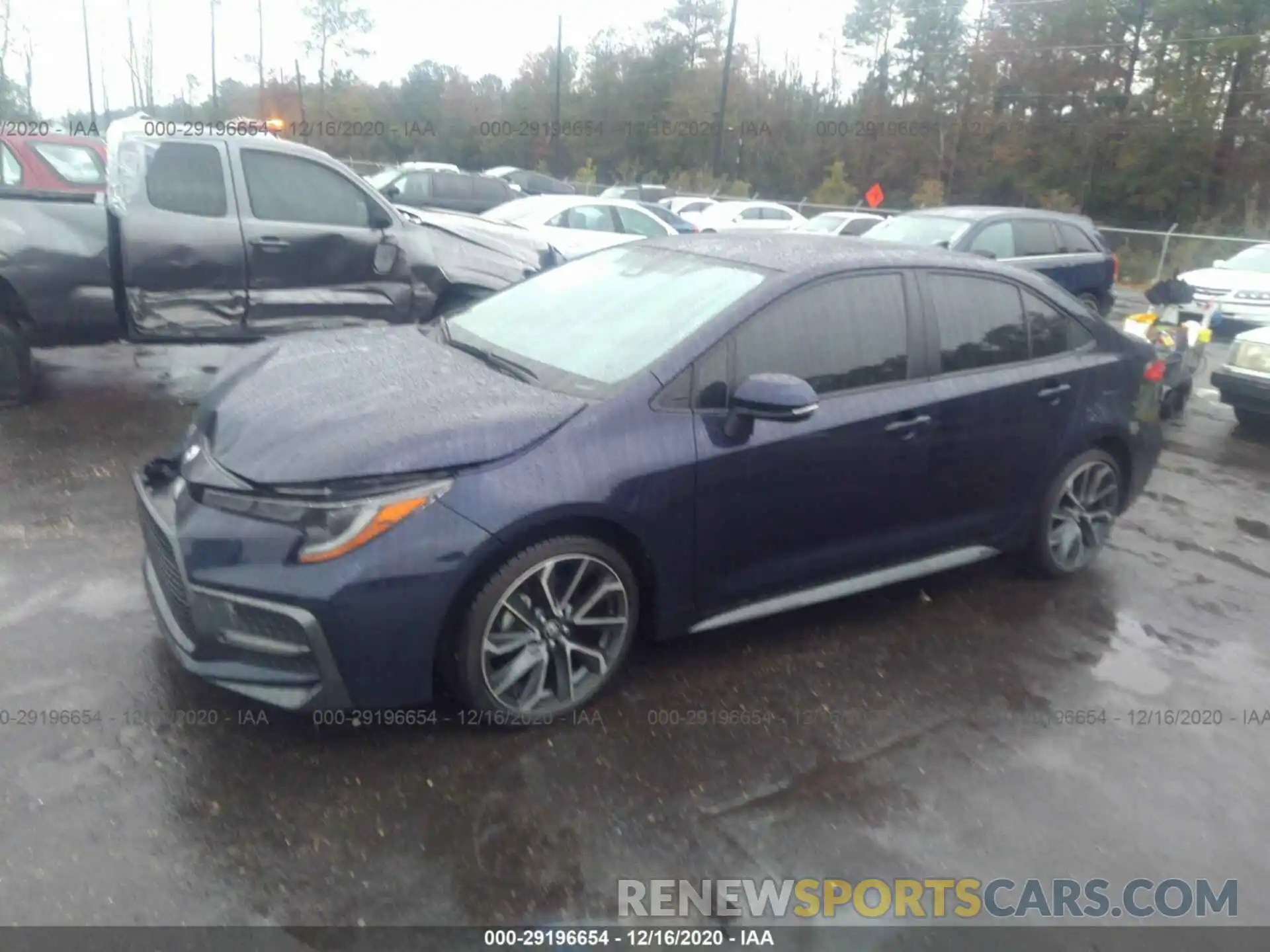 2 Photograph of a damaged car JTDP4RCE6LJ041519 TOYOTA COROLLA 2020