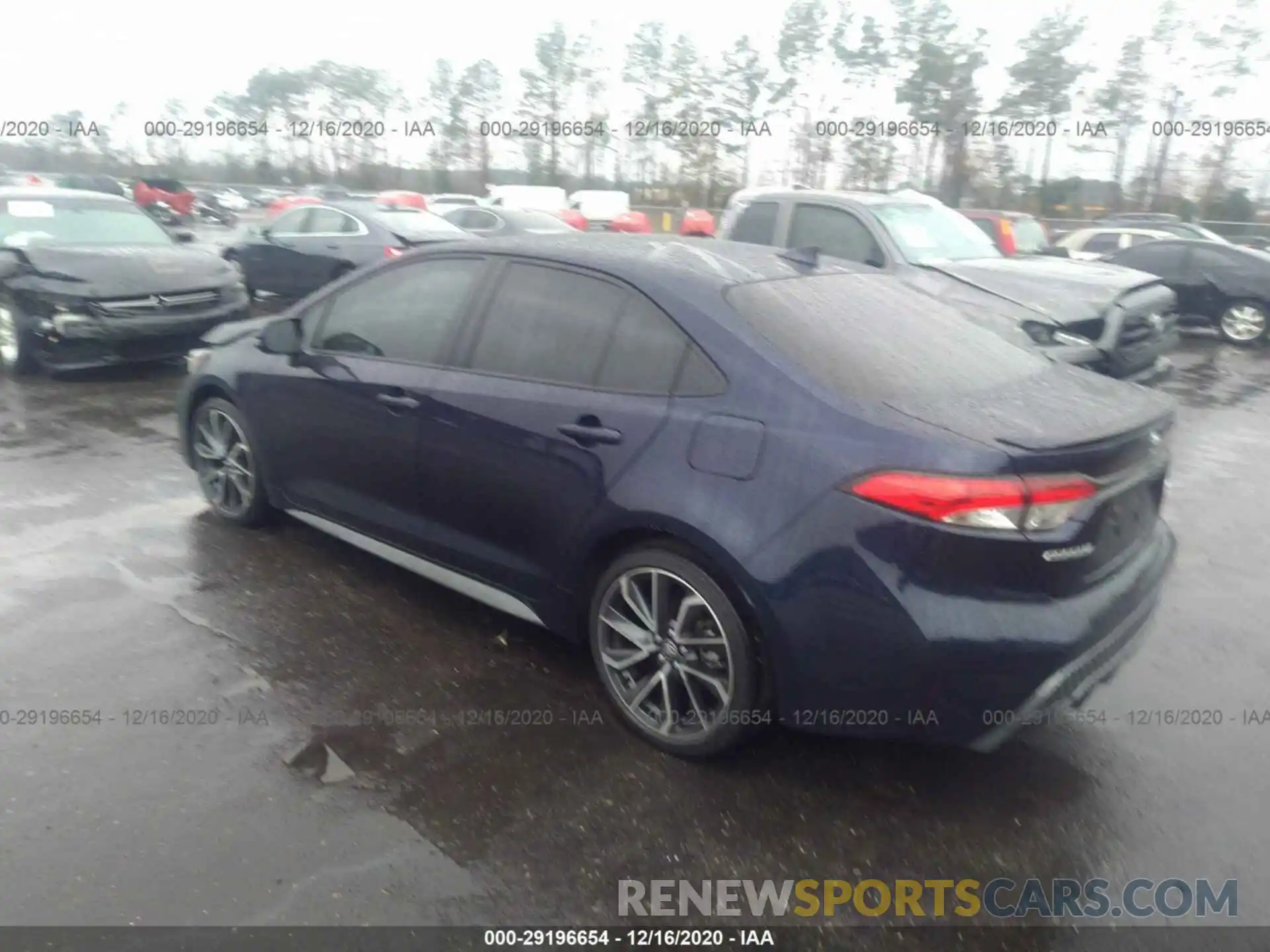 3 Photograph of a damaged car JTDP4RCE6LJ041519 TOYOTA COROLLA 2020