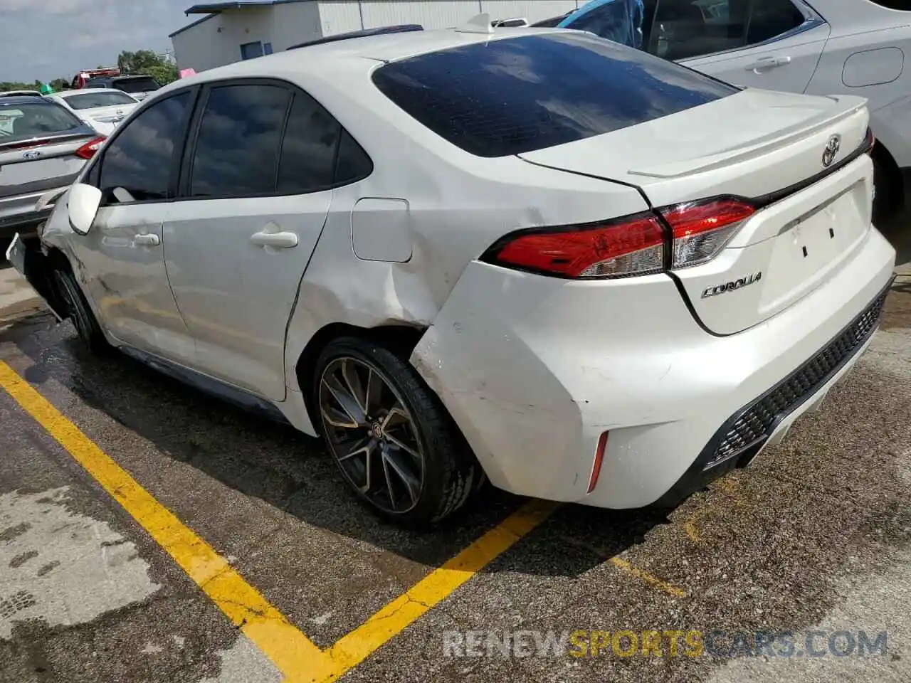 3 Photograph of a damaged car JTDP4RCE6LJ049944 TOYOTA COROLLA 2020