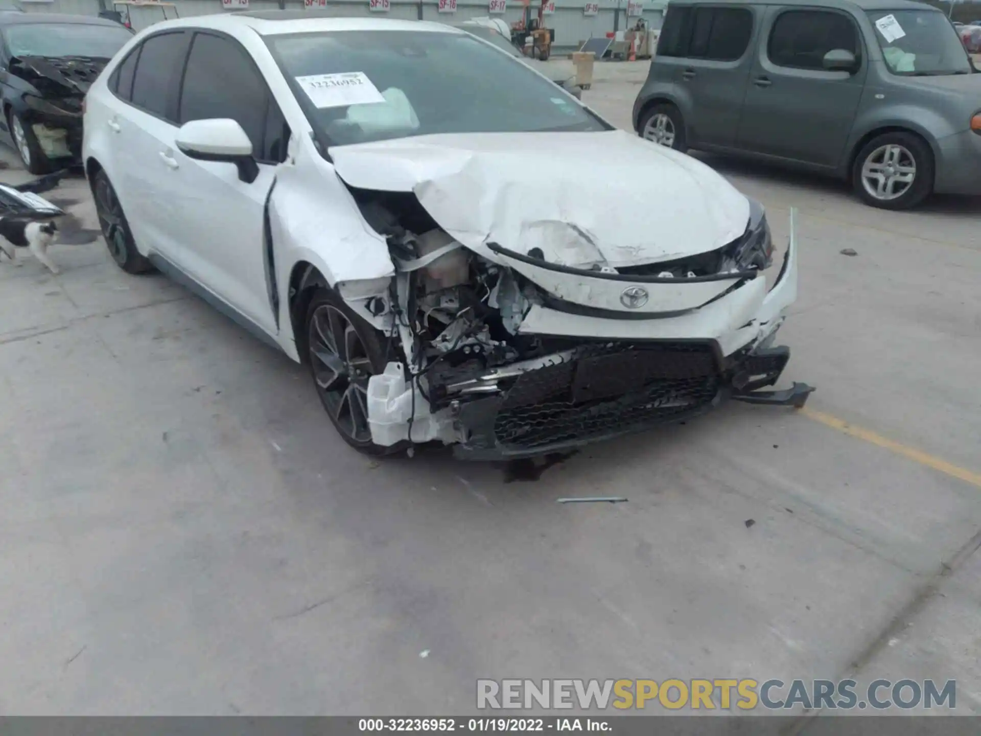 6 Photograph of a damaged car JTDP4RCE6LJ051564 TOYOTA COROLLA 2020