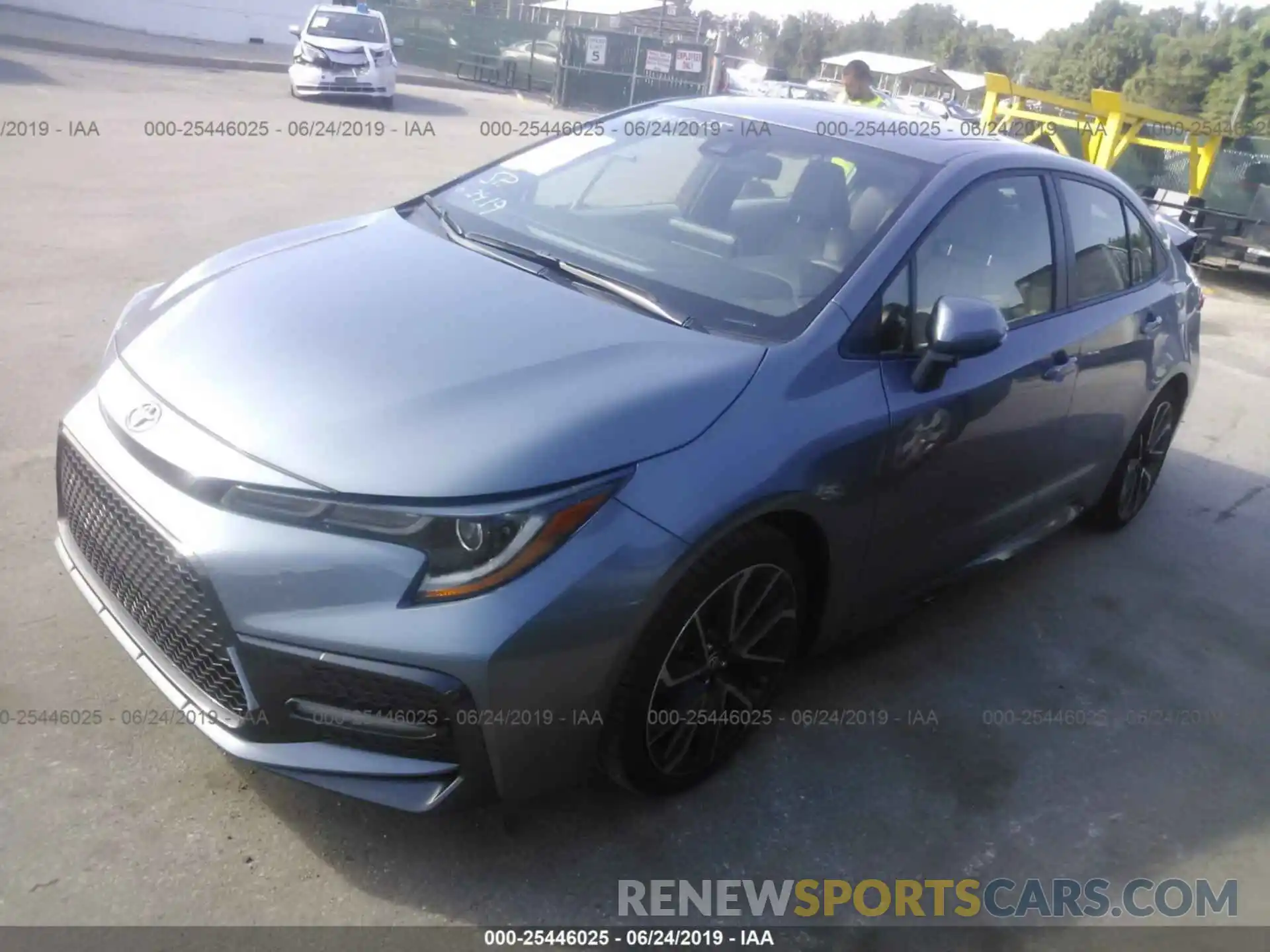 2 Photograph of a damaged car JTDP4RCE7LJ000249 TOYOTA COROLLA 2020