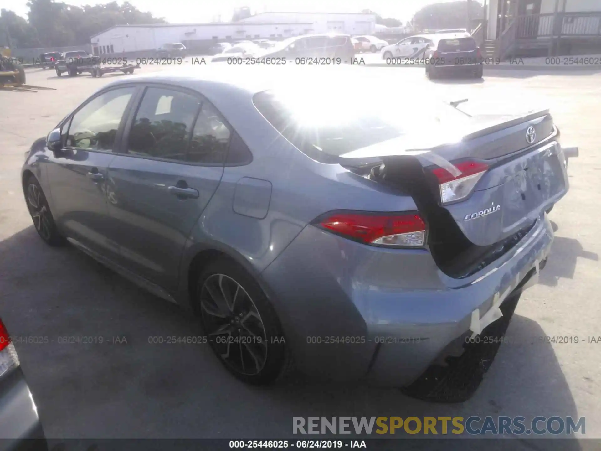 3 Photograph of a damaged car JTDP4RCE7LJ000249 TOYOTA COROLLA 2020