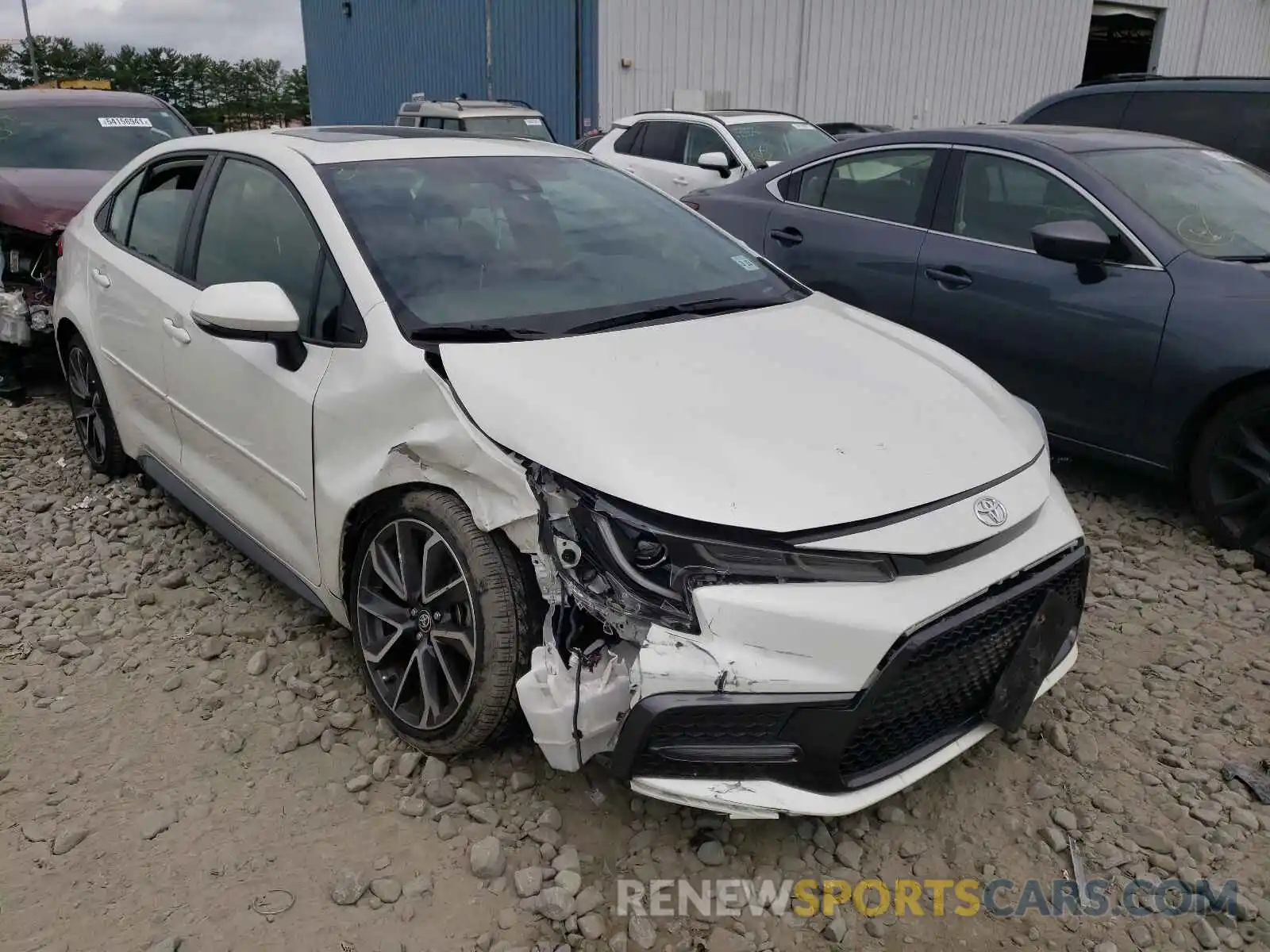 1 Photograph of a damaged car JTDP4RCE7LJ000767 TOYOTA COROLLA 2020