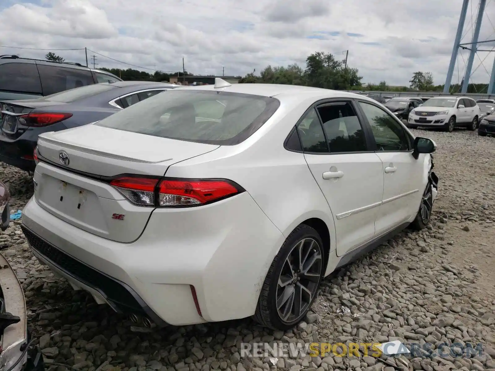 4 Photograph of a damaged car JTDP4RCE7LJ000767 TOYOTA COROLLA 2020