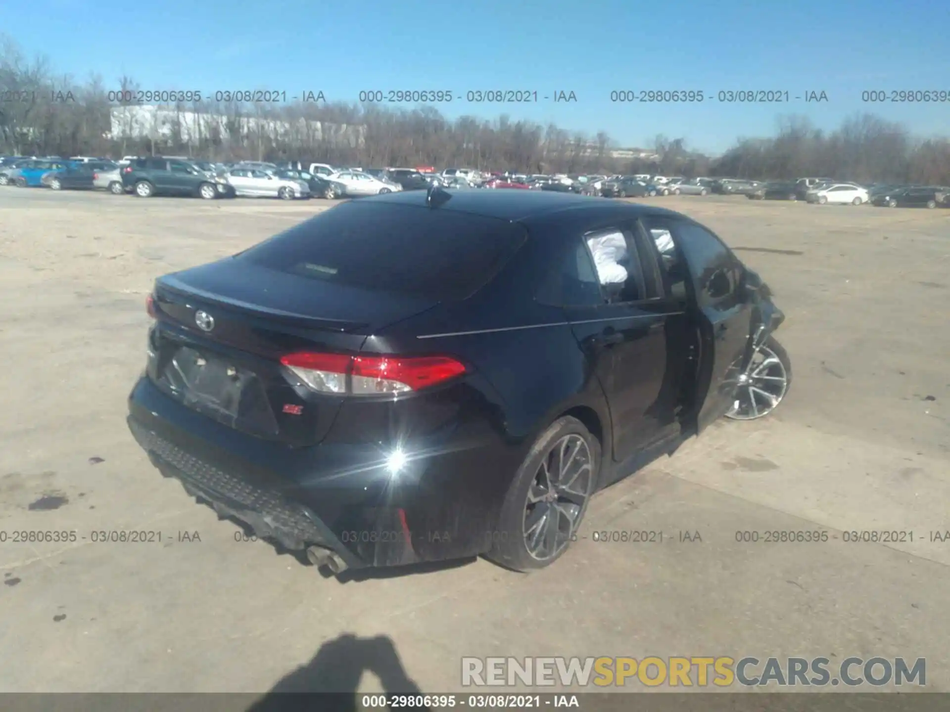 4 Photograph of a damaged car JTDP4RCE7LJ003118 TOYOTA COROLLA 2020