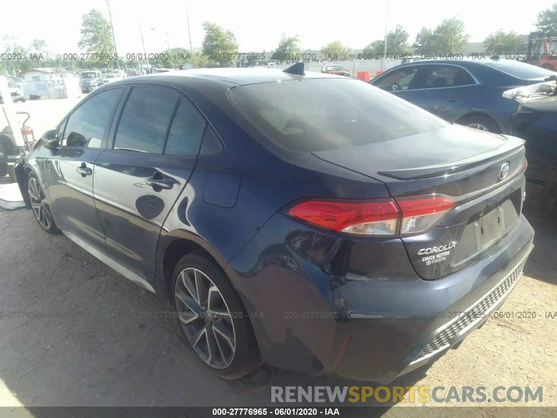 3 Photograph of a damaged car JTDP4RCE7LJ006195 TOYOTA COROLLA 2020