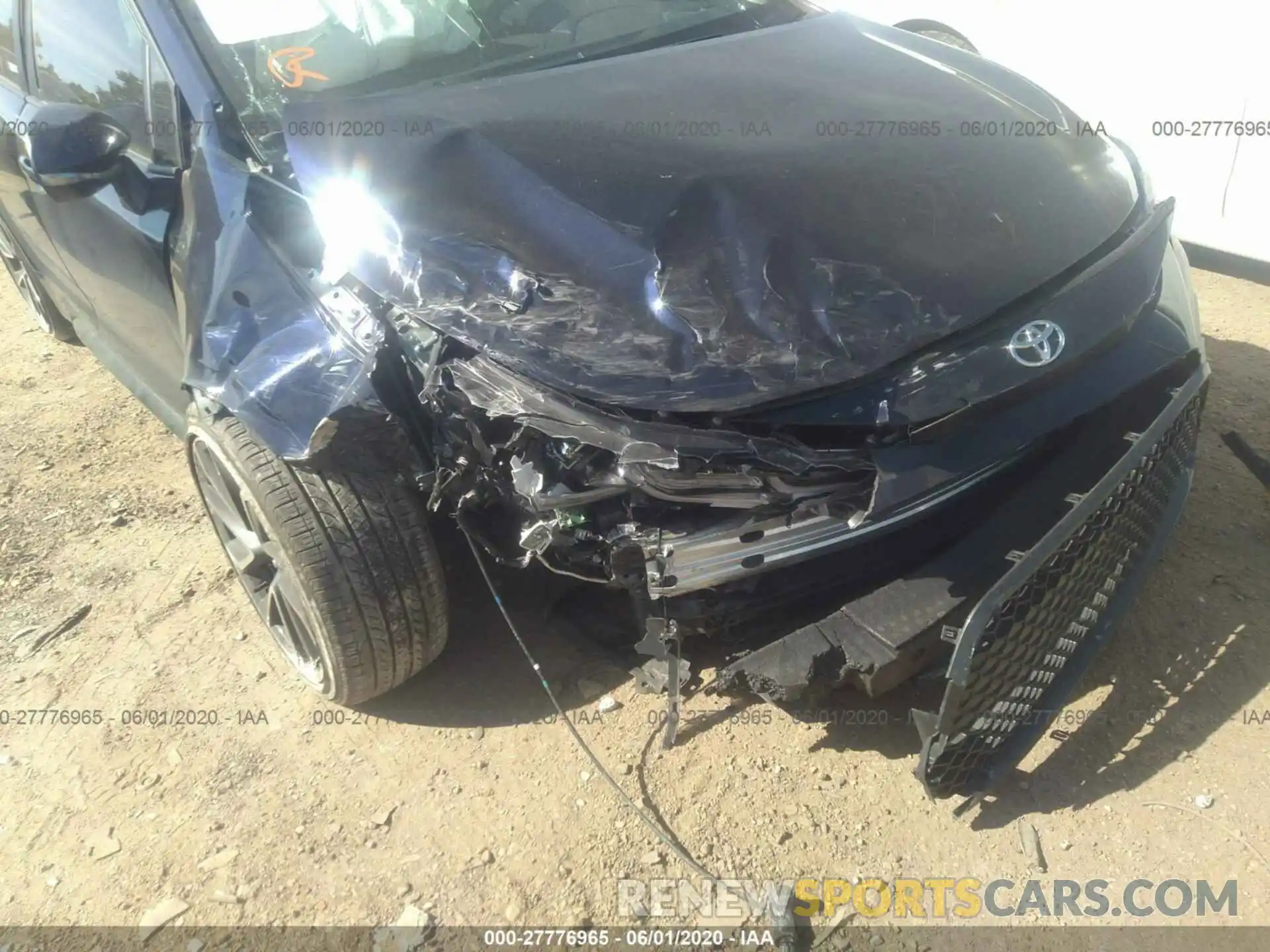 6 Photograph of a damaged car JTDP4RCE7LJ006195 TOYOTA COROLLA 2020