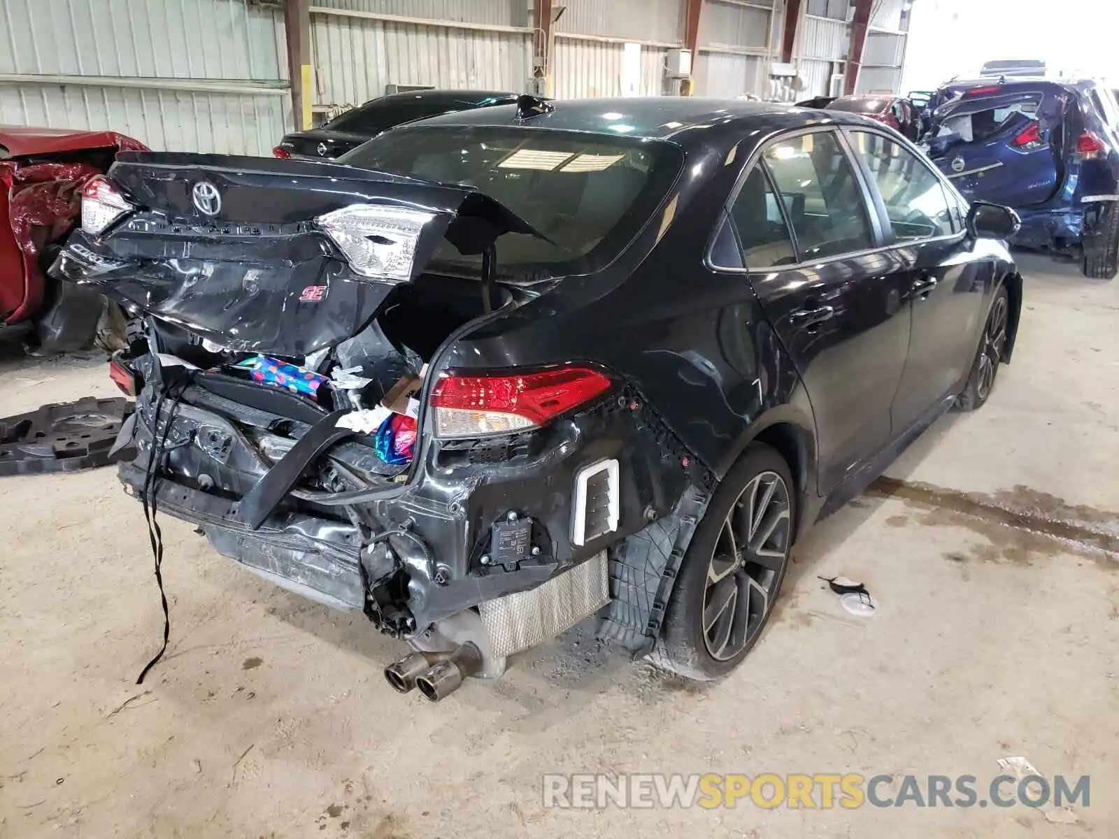 4 Photograph of a damaged car JTDP4RCE7LJ012207 TOYOTA COROLLA 2020