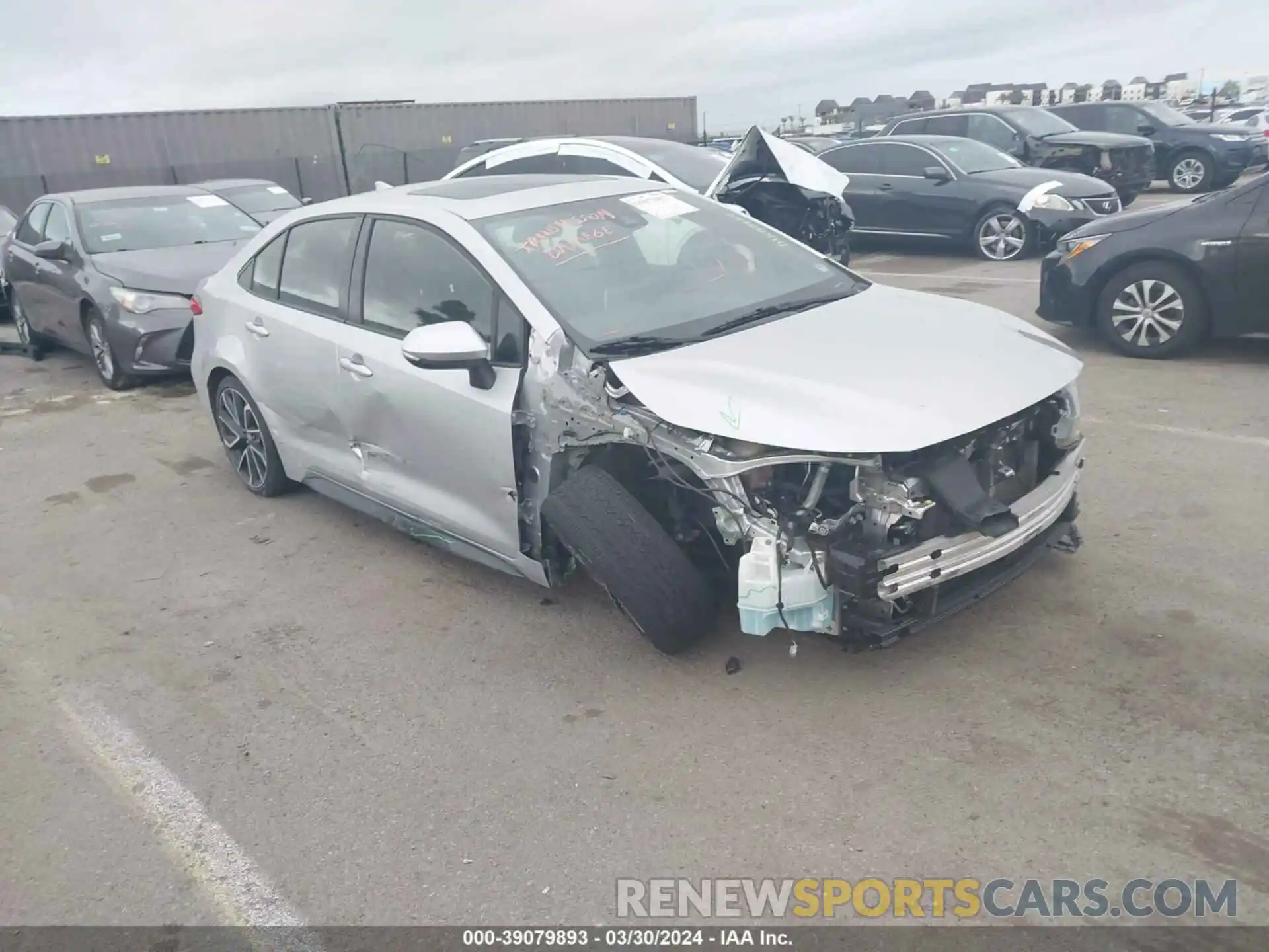 6 Photograph of a damaged car JTDP4RCE7LJ015754 TOYOTA COROLLA 2020
