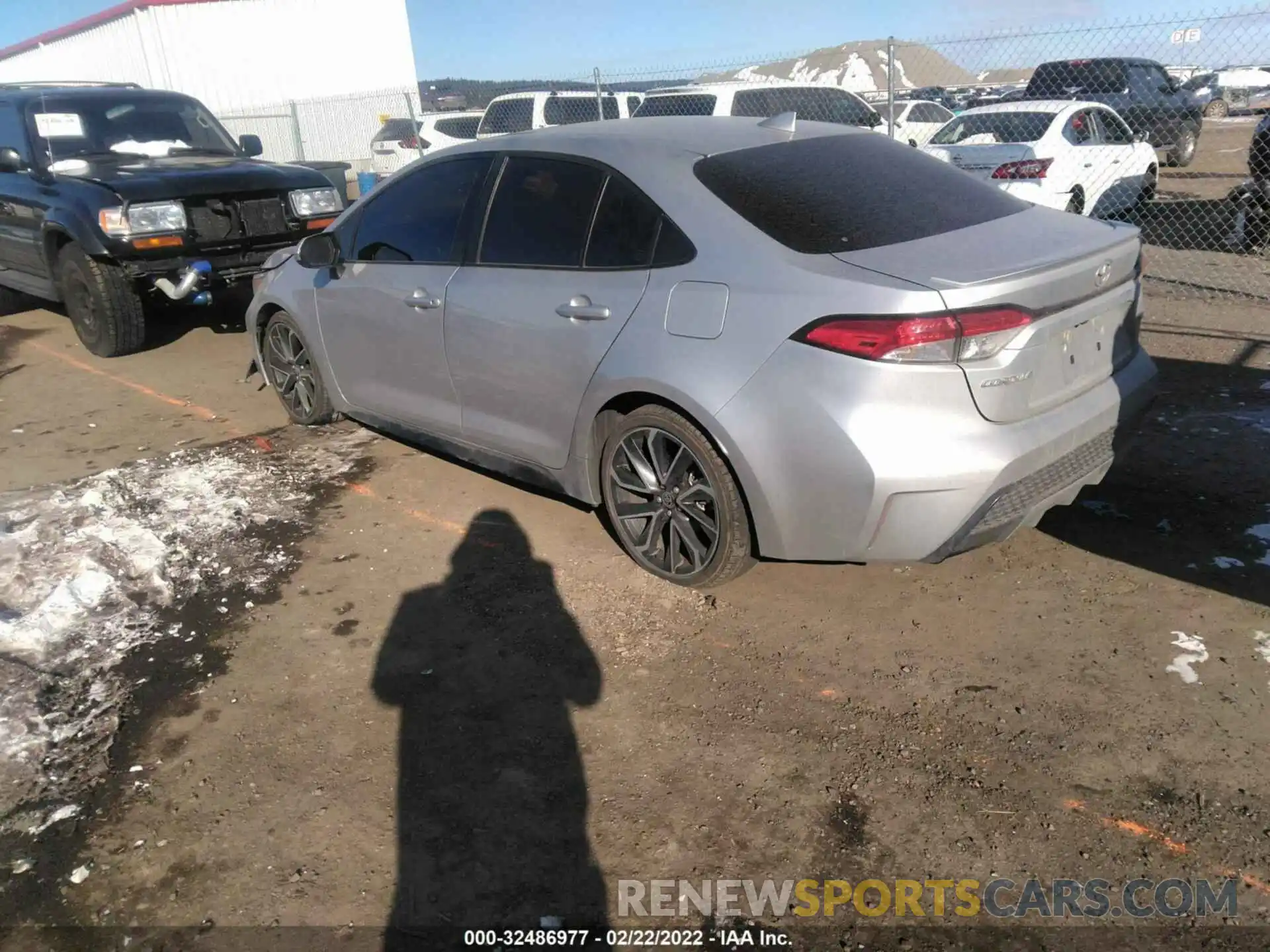 3 Photograph of a damaged car JTDP4RCE7LJ018301 TOYOTA COROLLA 2020