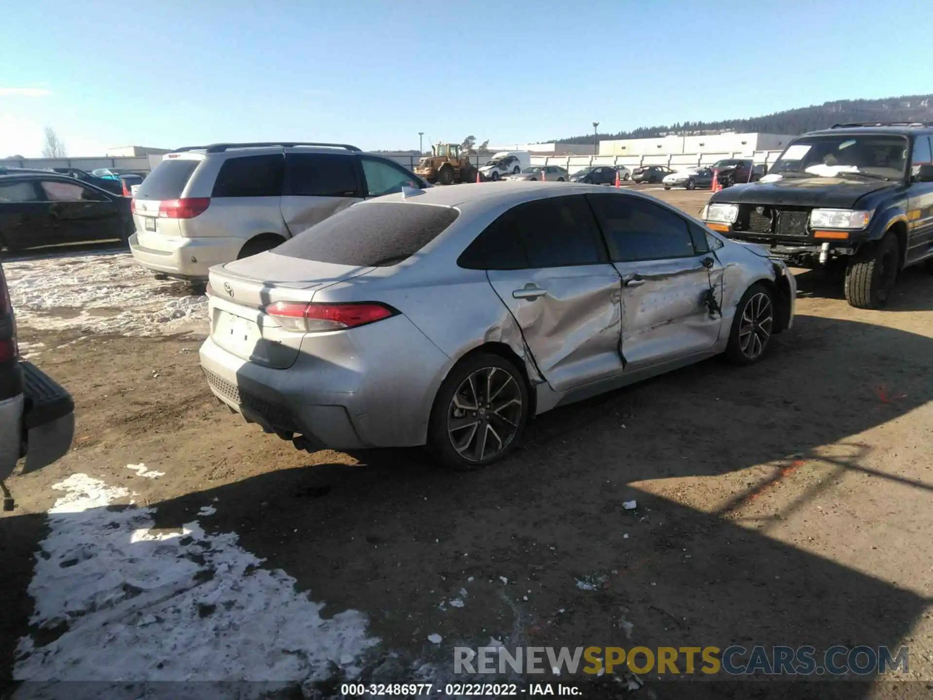 4 Photograph of a damaged car JTDP4RCE7LJ018301 TOYOTA COROLLA 2020