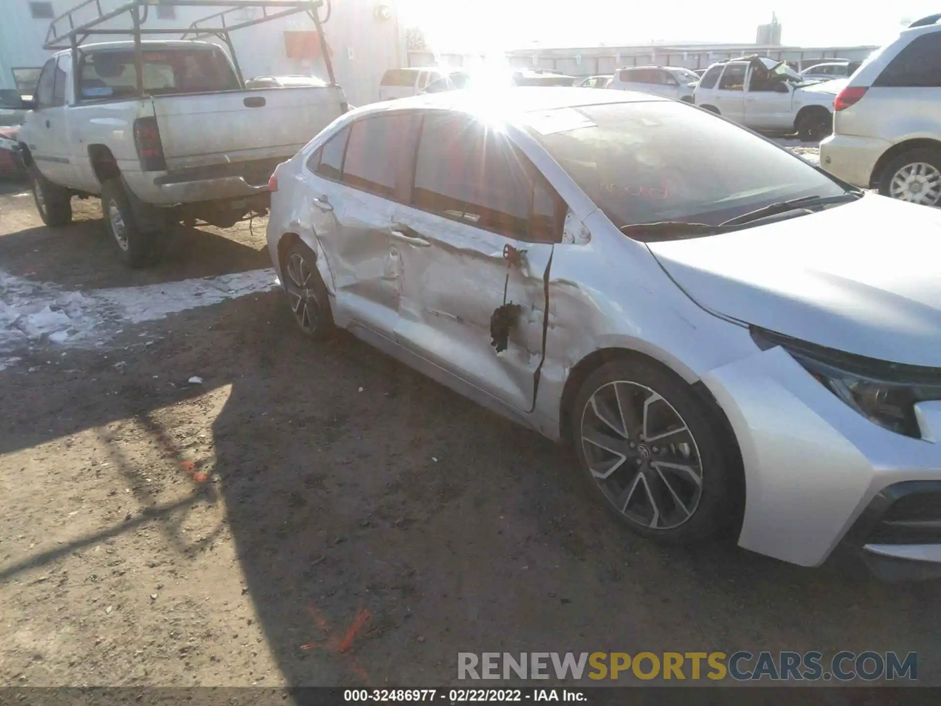 6 Photograph of a damaged car JTDP4RCE7LJ018301 TOYOTA COROLLA 2020