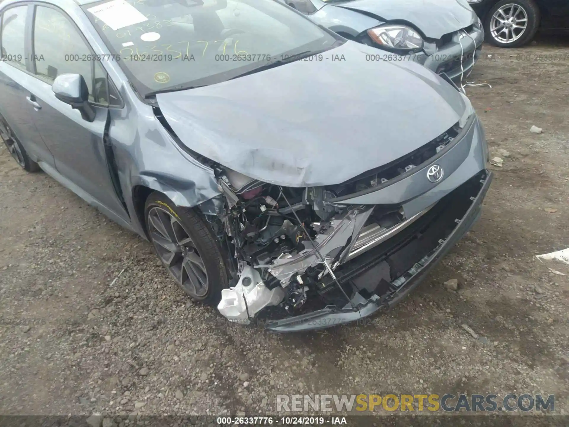 6 Photograph of a damaged car JTDP4RCE7LJ019383 TOYOTA COROLLA 2020