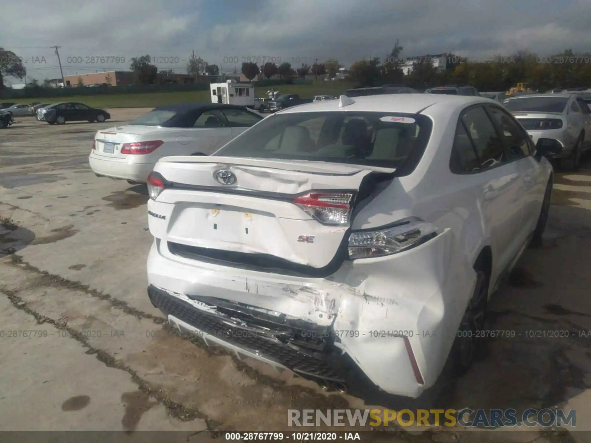 6 Photograph of a damaged car JTDP4RCE7LJ034207 TOYOTA COROLLA 2020