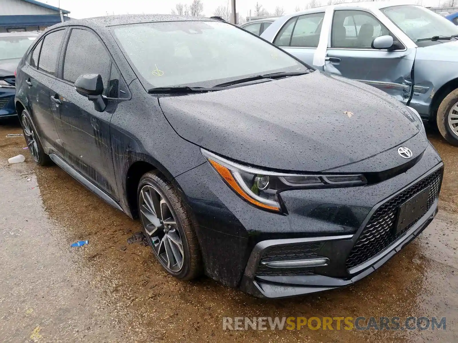 1 Photograph of a damaged car JTDP4RCE7LJ036636 TOYOTA COROLLA 2020