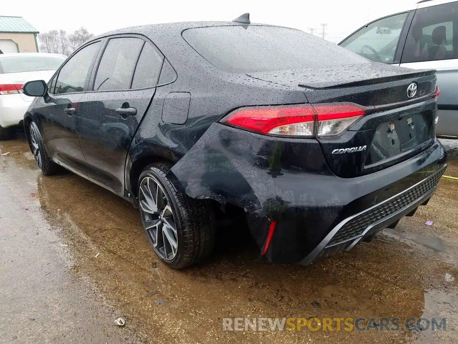 3 Photograph of a damaged car JTDP4RCE7LJ036636 TOYOTA COROLLA 2020