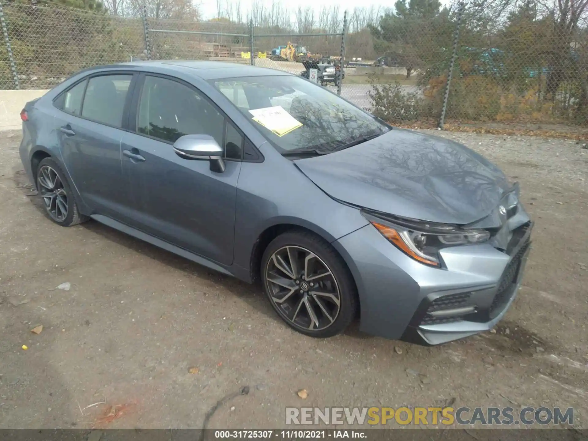 1 Photograph of a damaged car JTDP4RCE7LJ040959 TOYOTA COROLLA 2020