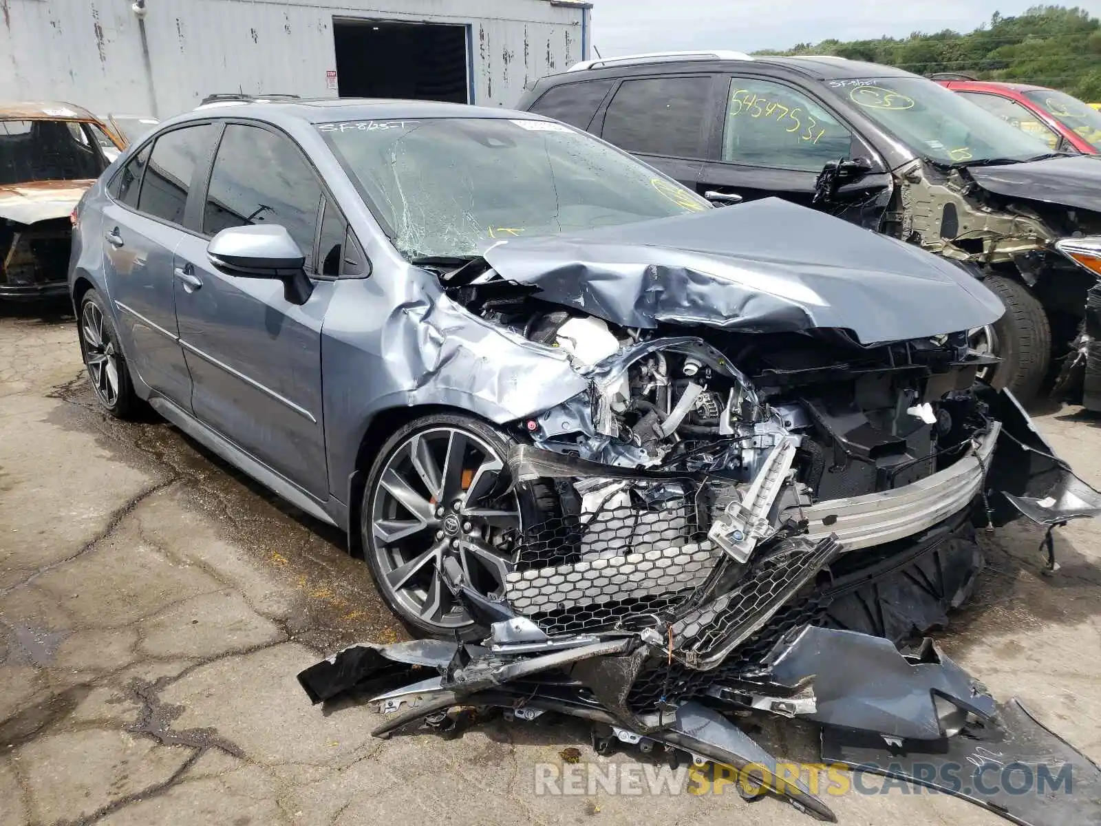 1 Photograph of a damaged car JTDP4RCE7LJ042470 TOYOTA COROLLA 2020