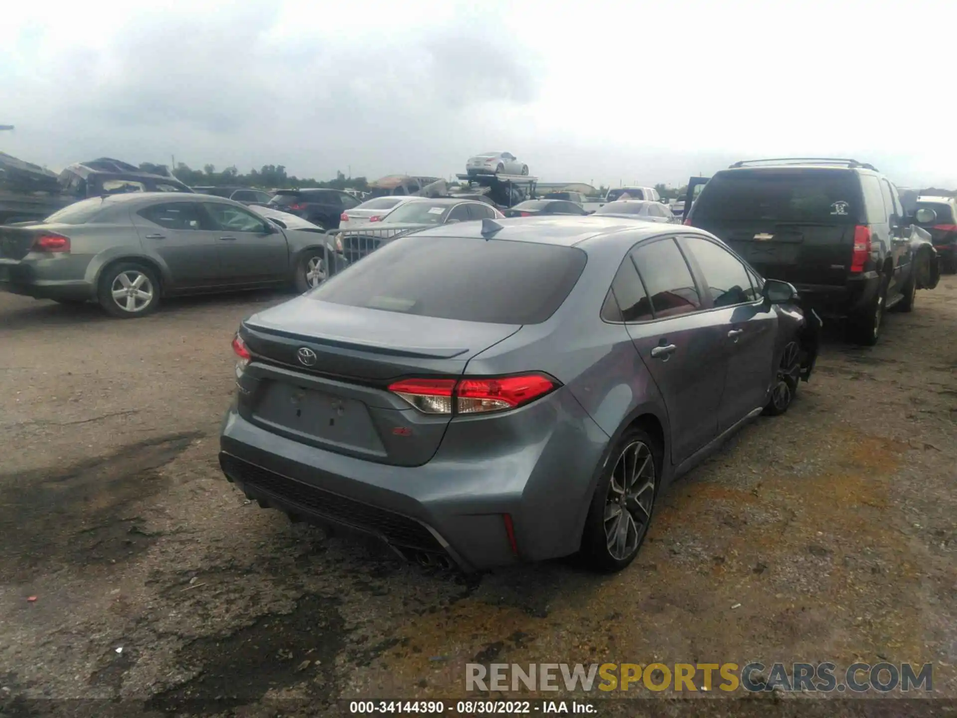 4 Photograph of a damaged car JTDP4RCE7LJ051041 TOYOTA COROLLA 2020