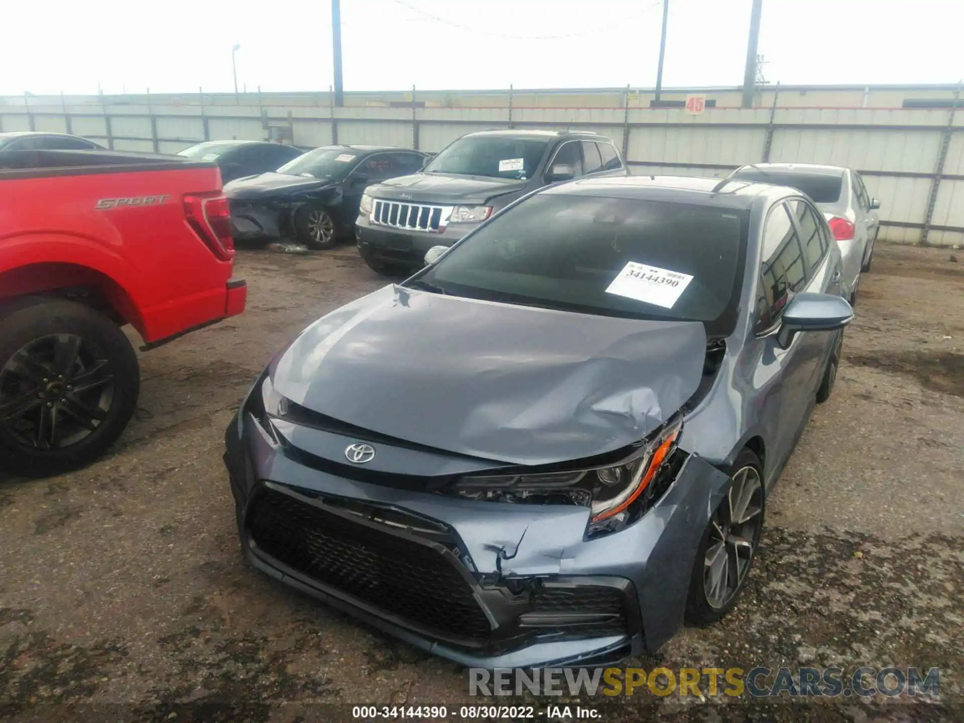 6 Photograph of a damaged car JTDP4RCE7LJ051041 TOYOTA COROLLA 2020