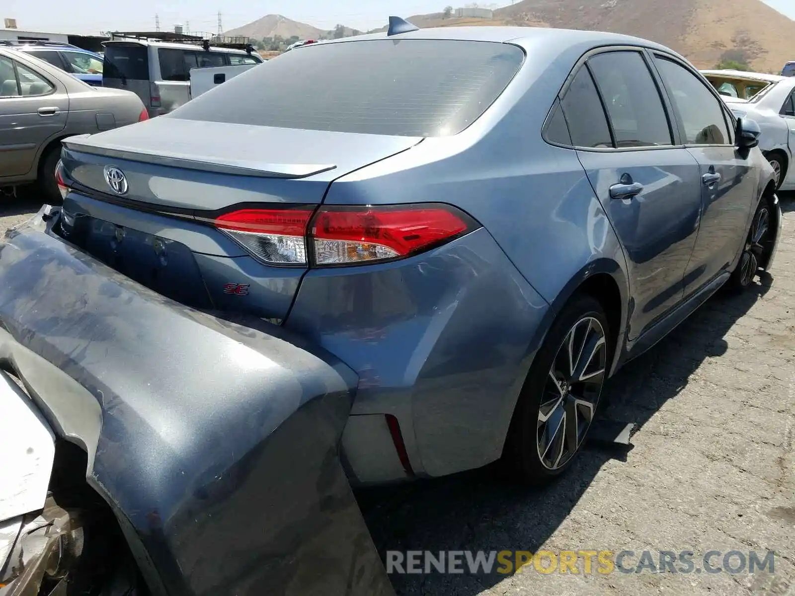 4 Photograph of a damaged car JTDP4RCE7LJ052061 TOYOTA COROLLA 2020