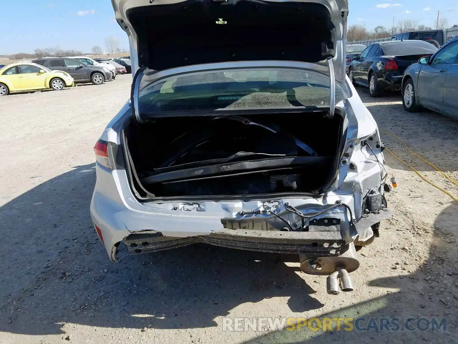 9 Photograph of a damaged car JTDP4RCE8LJ001250 TOYOTA COROLLA 2020