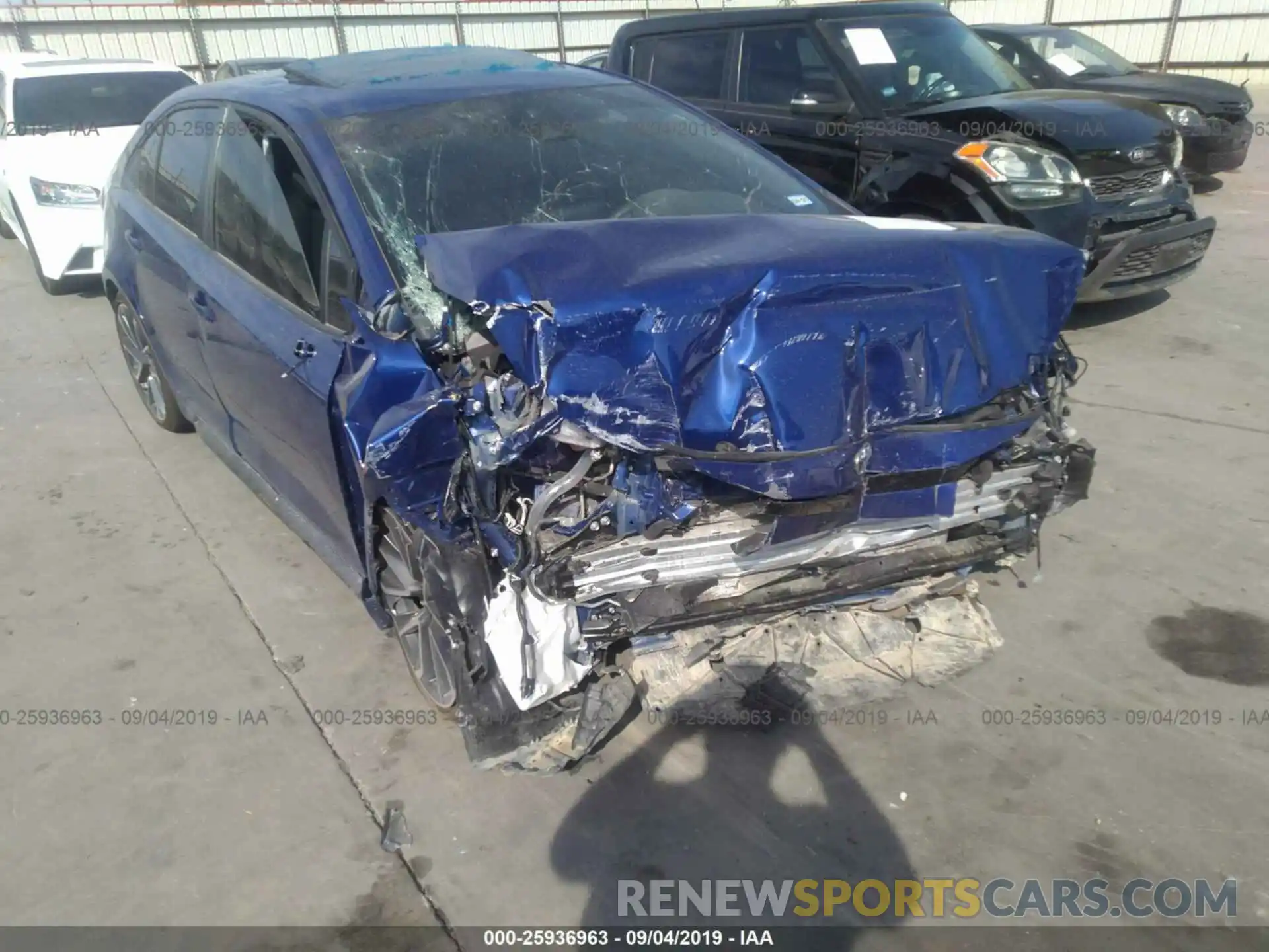 6 Photograph of a damaged car JTDP4RCE8LJ001331 TOYOTA COROLLA 2020