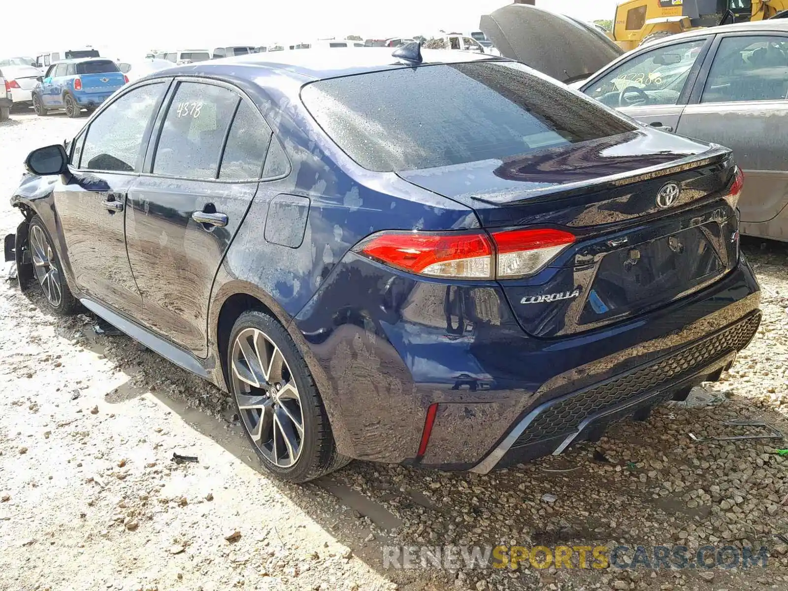 3 Photograph of a damaged car JTDP4RCE8LJ003970 TOYOTA COROLLA 2020