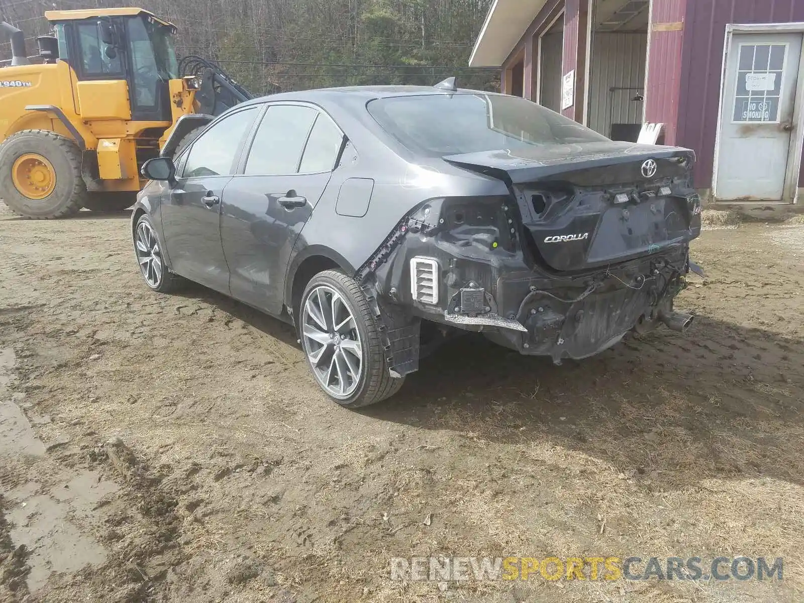 3 Photograph of a damaged car JTDP4RCE8LJ004133 TOYOTA COROLLA 2020