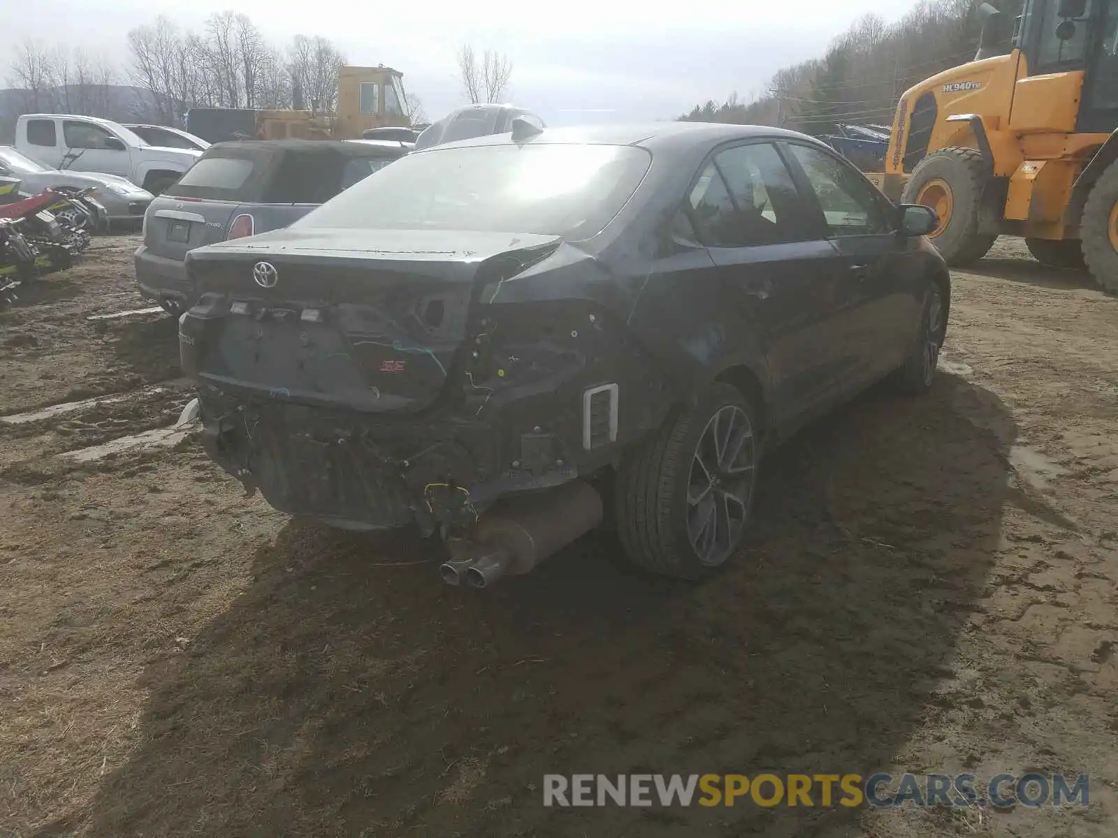 4 Photograph of a damaged car JTDP4RCE8LJ004133 TOYOTA COROLLA 2020