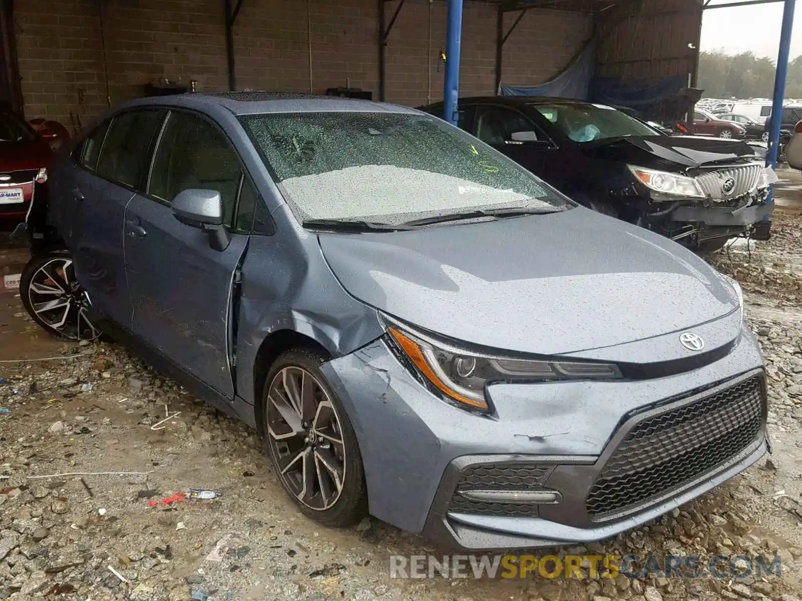 1 Photograph of a damaged car JTDP4RCE8LJ004570 TOYOTA COROLLA 2020