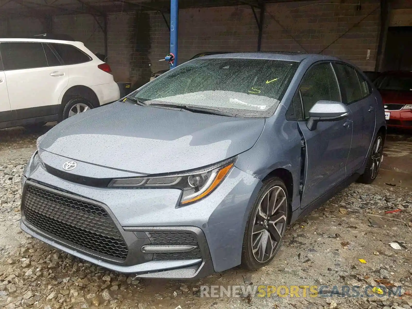 2 Photograph of a damaged car JTDP4RCE8LJ004570 TOYOTA COROLLA 2020