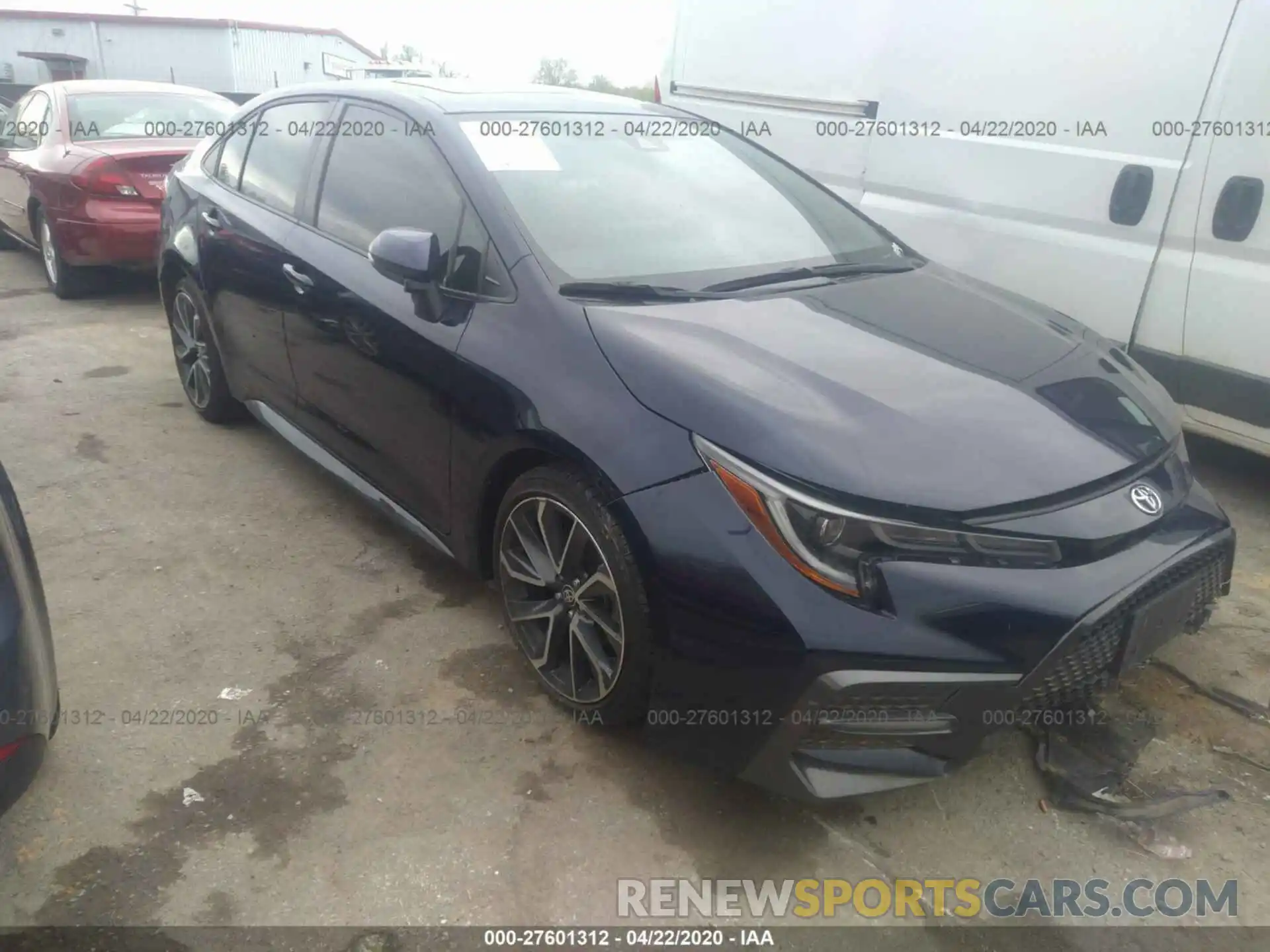 1 Photograph of a damaged car JTDP4RCE8LJ005699 TOYOTA COROLLA 2020