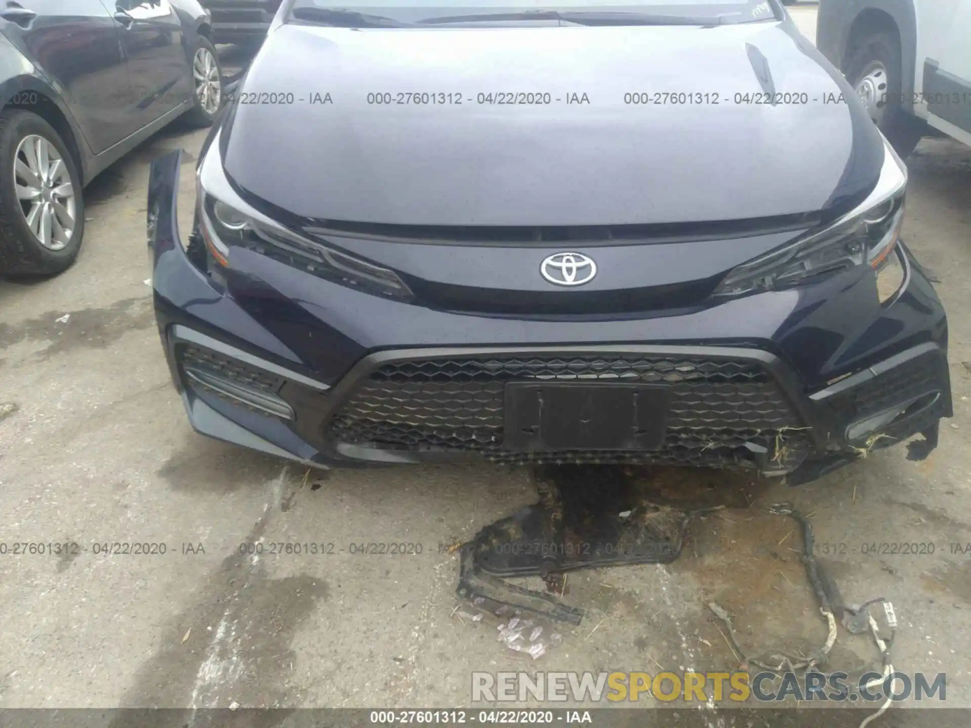 6 Photograph of a damaged car JTDP4RCE8LJ005699 TOYOTA COROLLA 2020