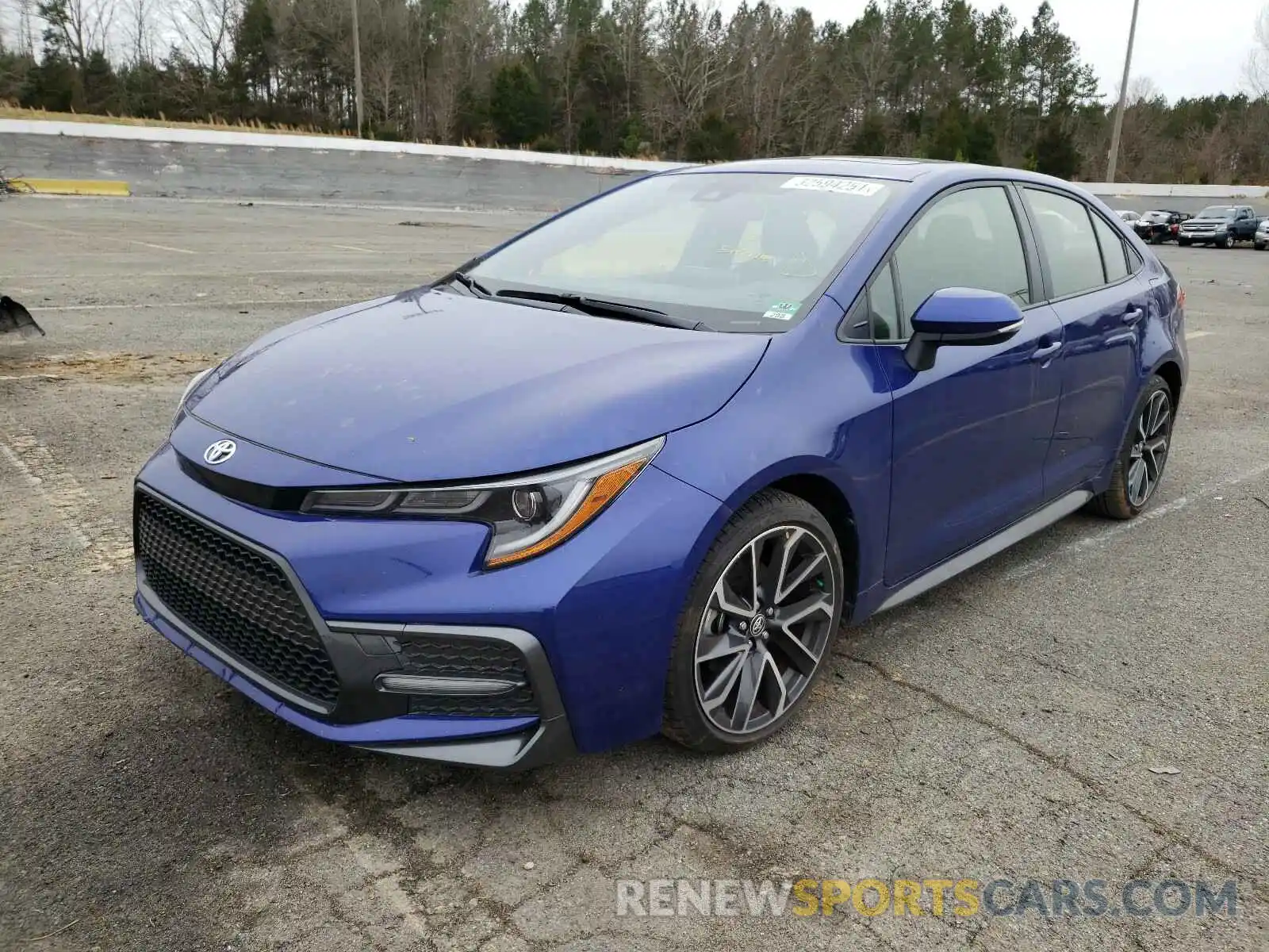 2 Photograph of a damaged car JTDP4RCE8LJ008814 TOYOTA COROLLA 2020