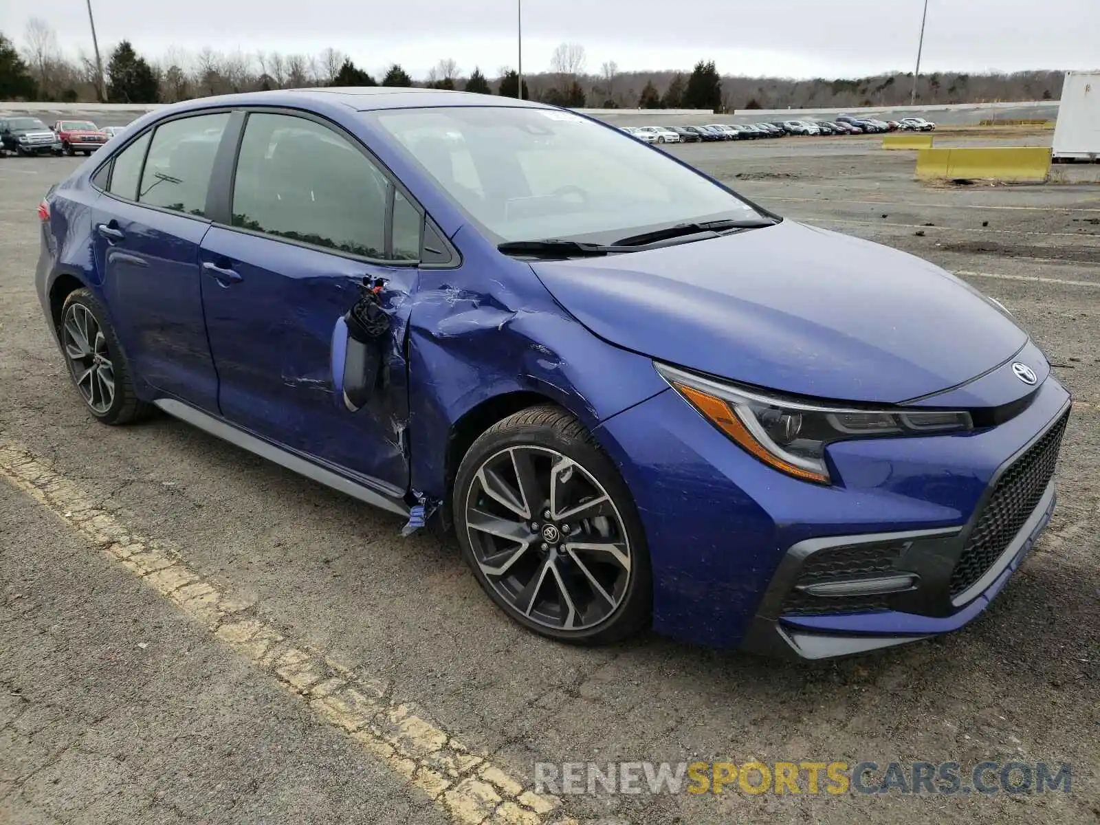 9 Photograph of a damaged car JTDP4RCE8LJ008814 TOYOTA COROLLA 2020